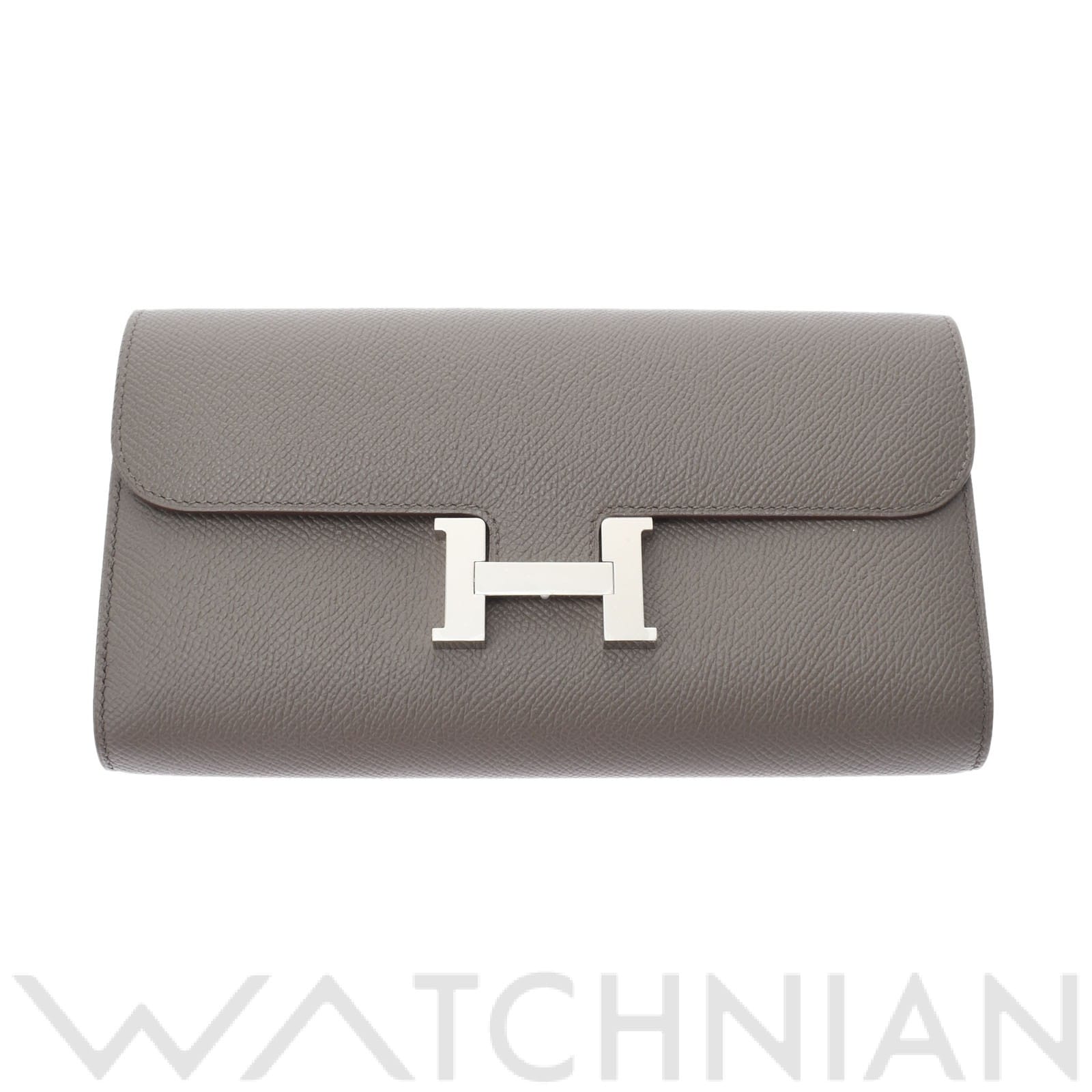 エルメス コンスタンスロング トゥーゴー ショルダーウォレット グリメイヤー/パラジウム金具 ヴォーエプソン レディース 財布 【新品】【purse】