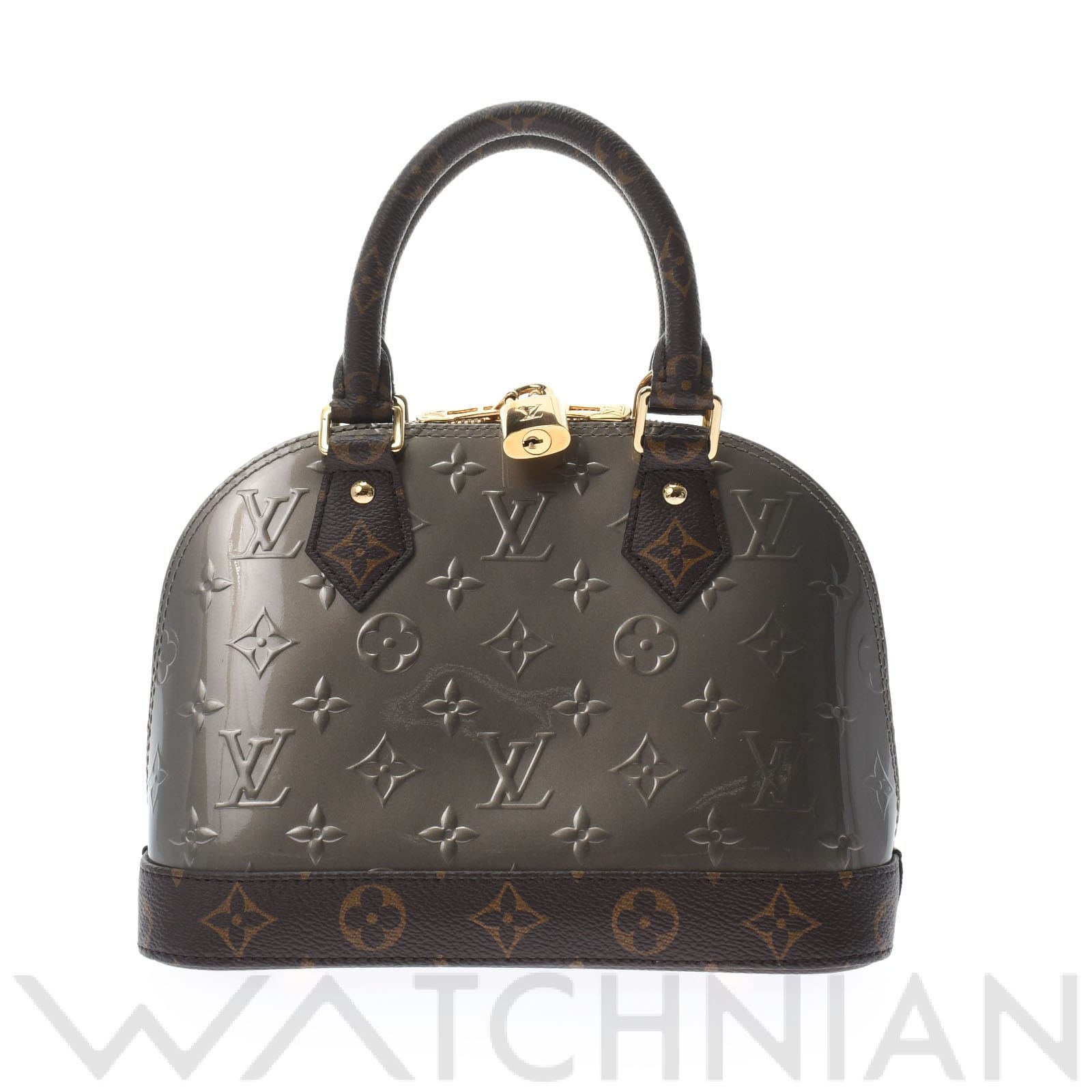 モノグラムヴェルニ アルマBB 2WAY シャンパーニュ メタリゼグレー M44862 ヴェルニ LOUIS VUITTON ルイ ヴィトン  レディース 【中古】: ブランドバッグ｜WATCHNIAN(ウォッチニアン)公式通販/旧一風騎士