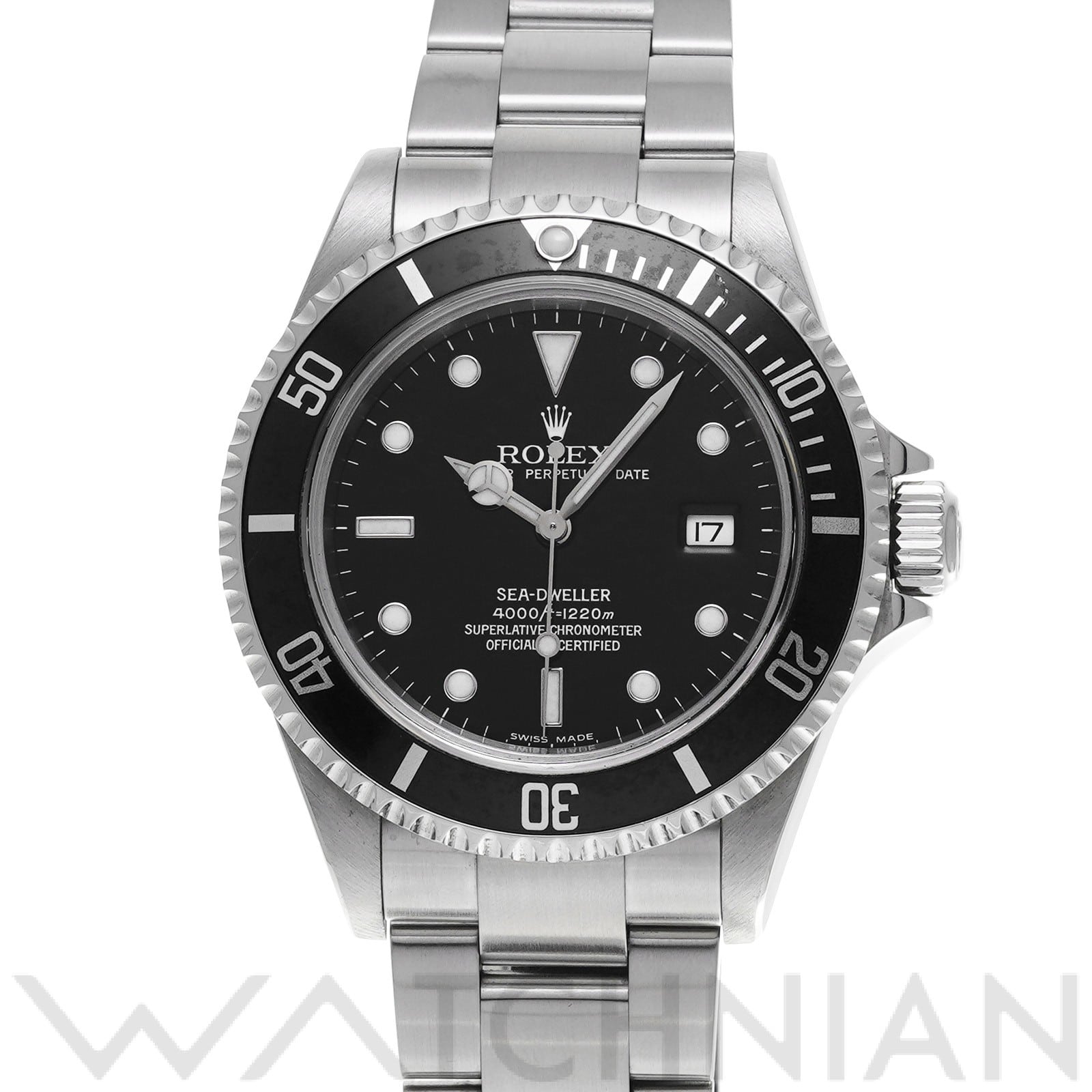 ロレックス シードゥエラー 16600 ブラック メンズ 時計 【中古】【wristwatch】