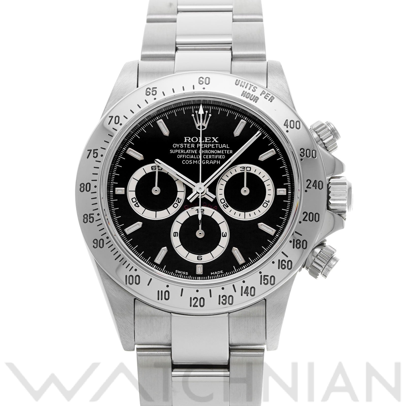 ロレックス コスモグラフ デイトナ 16520 ブラック メンズ 時計 【中古】【wristwatch】