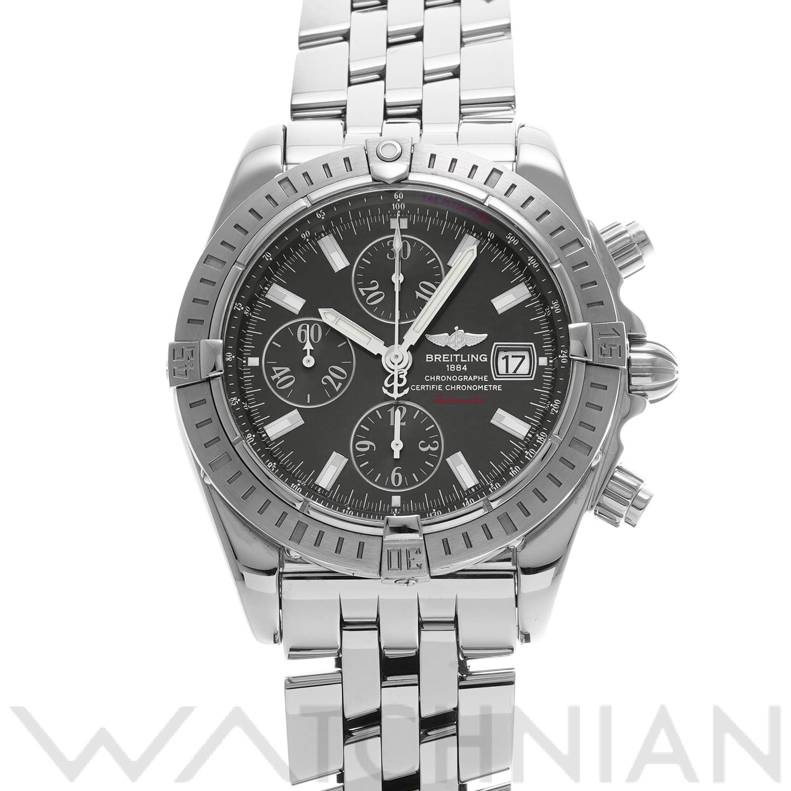 ブライトリング / BREITLING クロノマット エボリューション A156M12PA グレー メンズ 時計 【中古】【wristwatch】