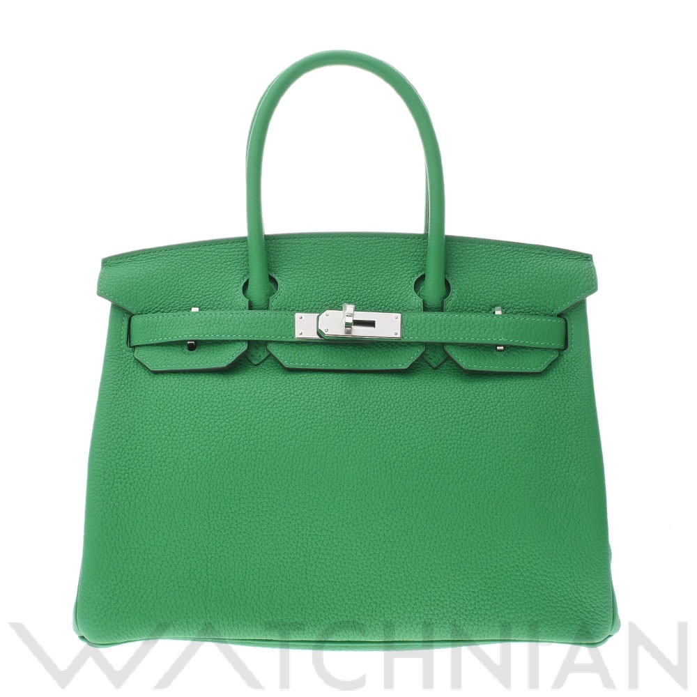 バーキン 30 ヴェルソ バンブーレ/キャラメル/パラジウム金具 トゴ HERMES エルメス レディース 【新品】