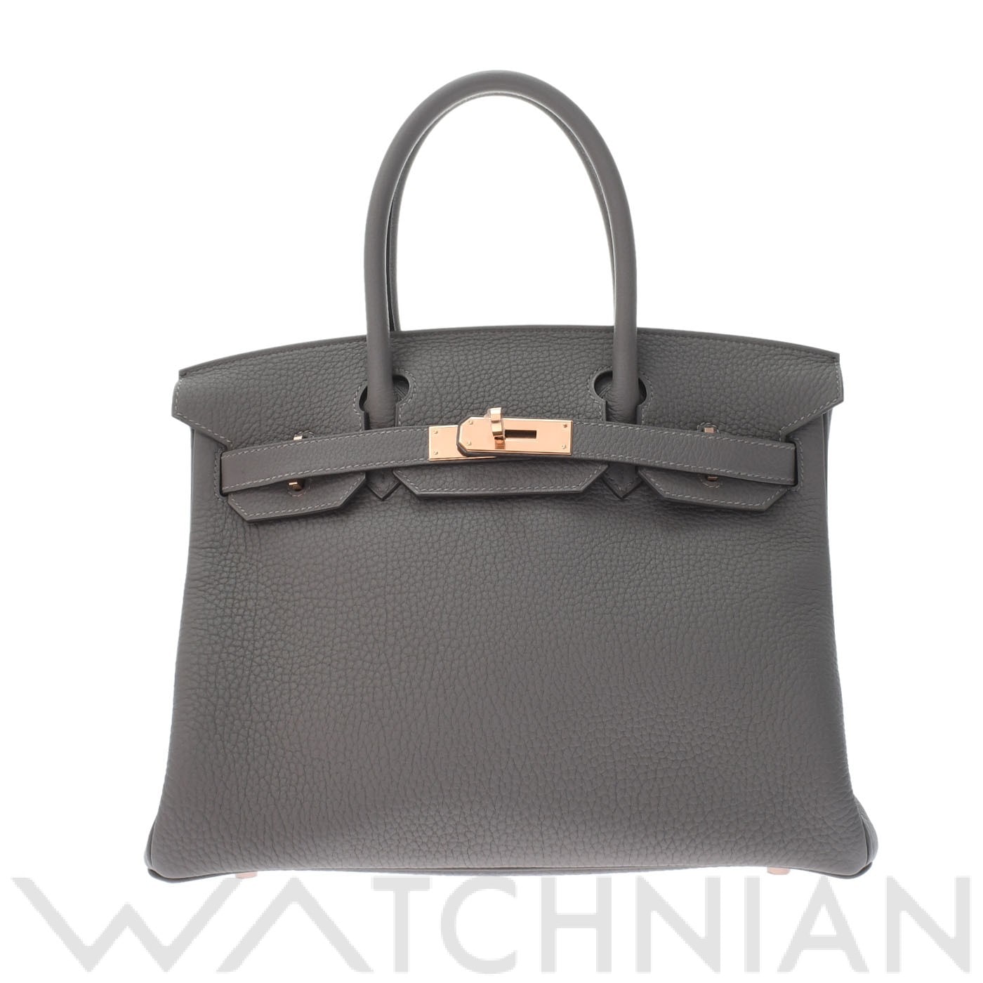 バーキン30 グリメイヤー/ローズゴールド金具 トリヨンクレマンス HERMES エルメス レディース 【新品】