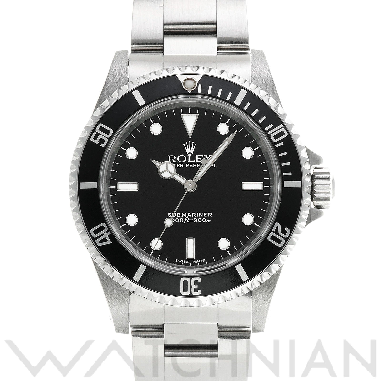 サブマリーナ 14060M Y番(2002年頃製造) ブラック ロレックス ROLEX メンズ 【中古】