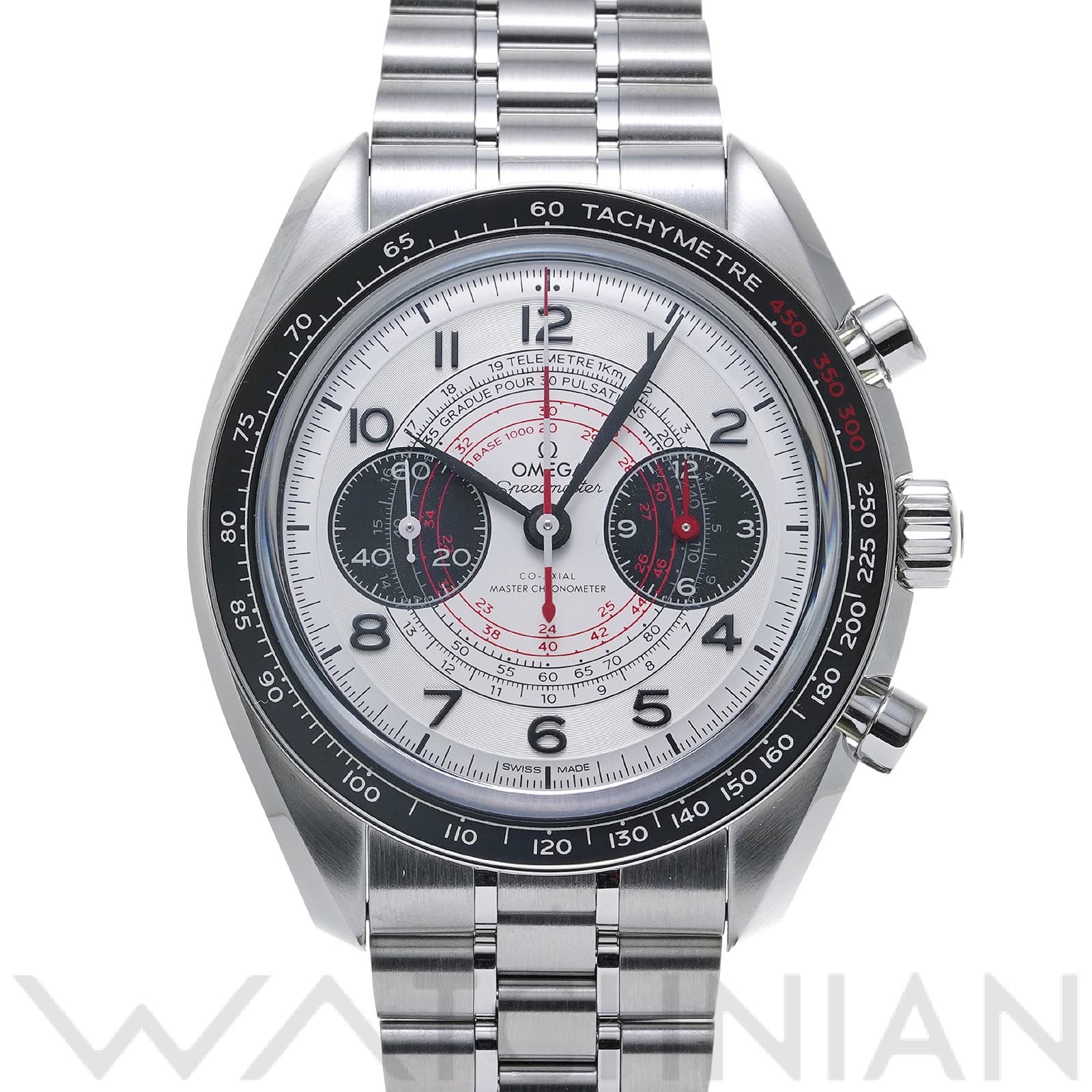 オメガ / OMEGA スピードマスター クロノスコープ コーアクシャル マスタークロノメーター 329.30.43.51.02.002 シルバー/ブラック メンズ 時計 【中古】【wristwatch】