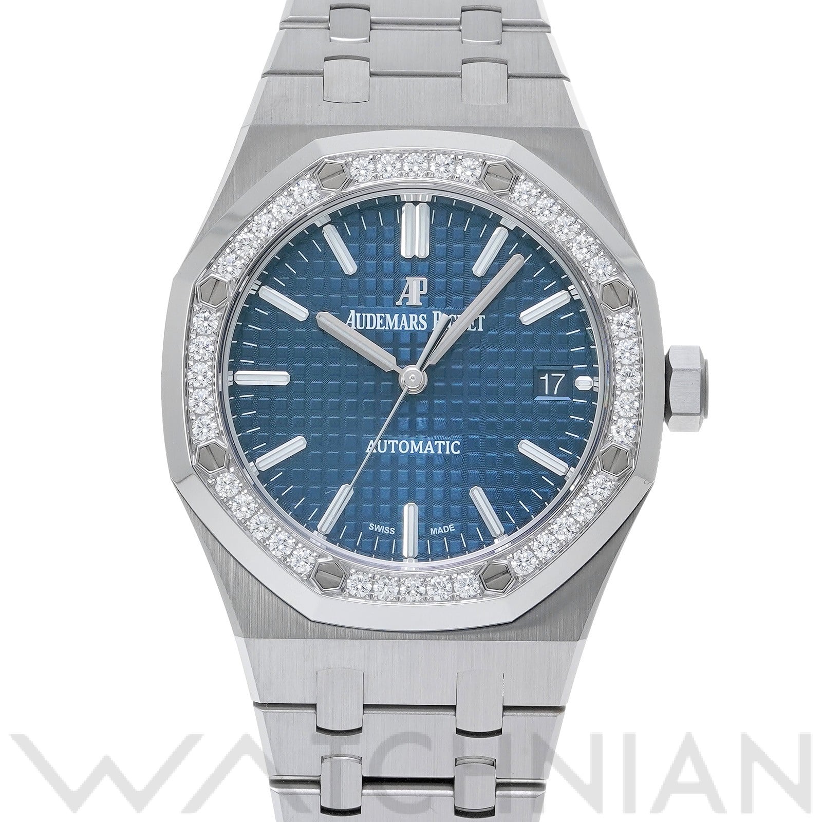 オーデマ ピゲ ロイヤルオーク 15451ST.ZZ.1256ST.03 ブルー ユニセックス 時計 【中古】【wristwatch】