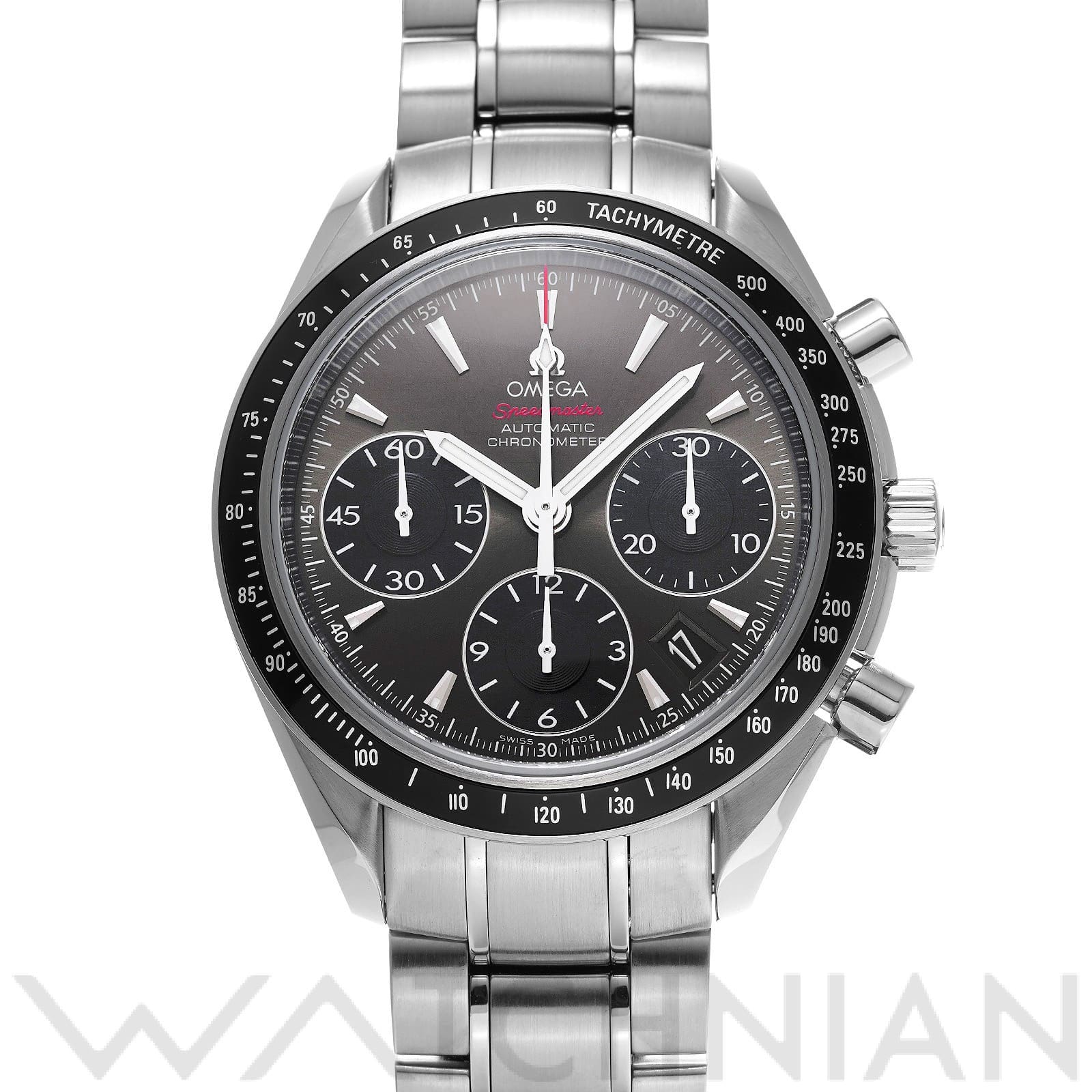 オメガ / OMEGA スピードマスター デイト 323.30.40.40.06.001 グレー/ブラック メンズ 時計 【中古】【wristwatch】
