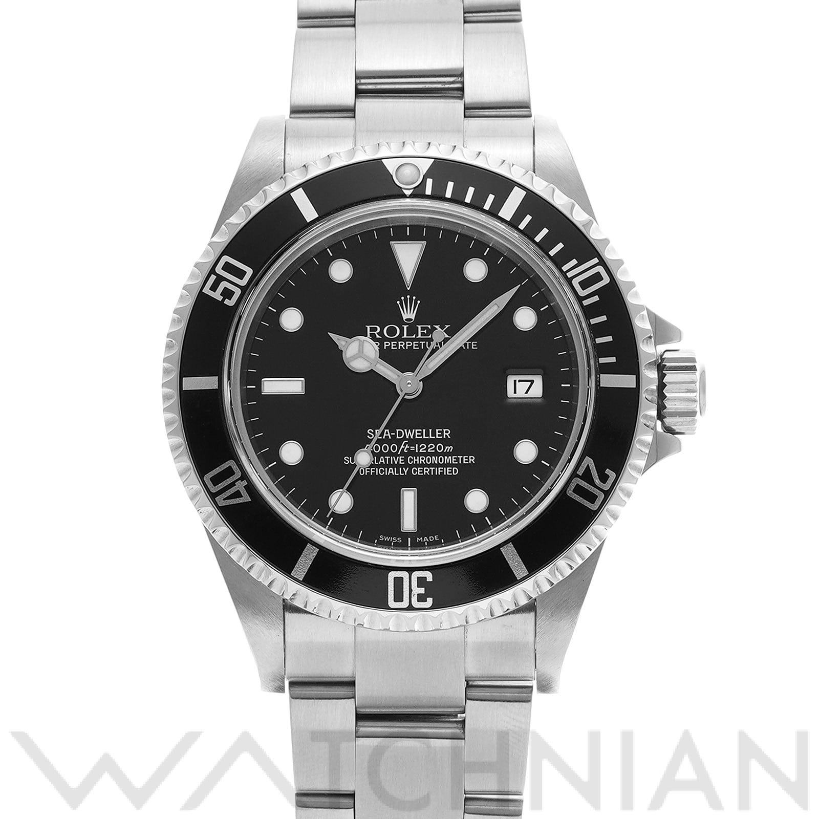 ロレックス シードゥエラー 16600 ブラック メンズ 時計 【中古】【wristwatch】