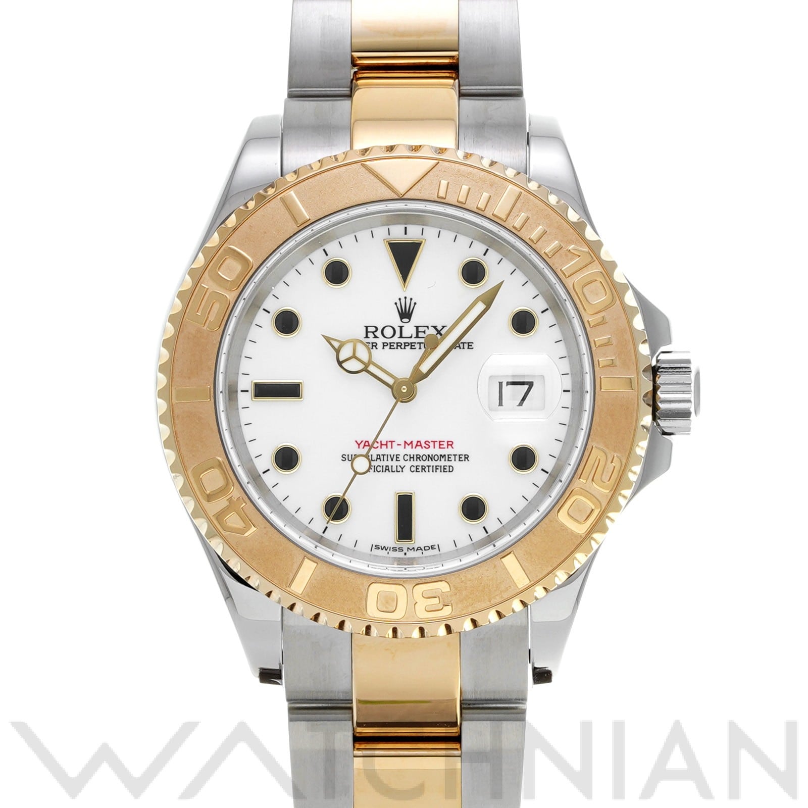 ヨットマスター 16623 D番(2005年頃製造) ホワイト ロレックス ROLEX メンズ 【中古】