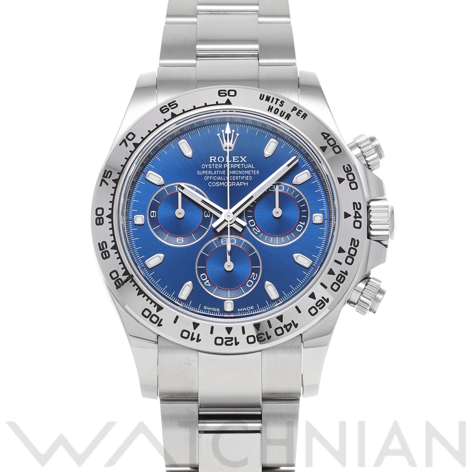 ロレックス コスモグラフ デイトナ 116509 ブライトブルー メンズ 時計 【中古】【wristwatch】