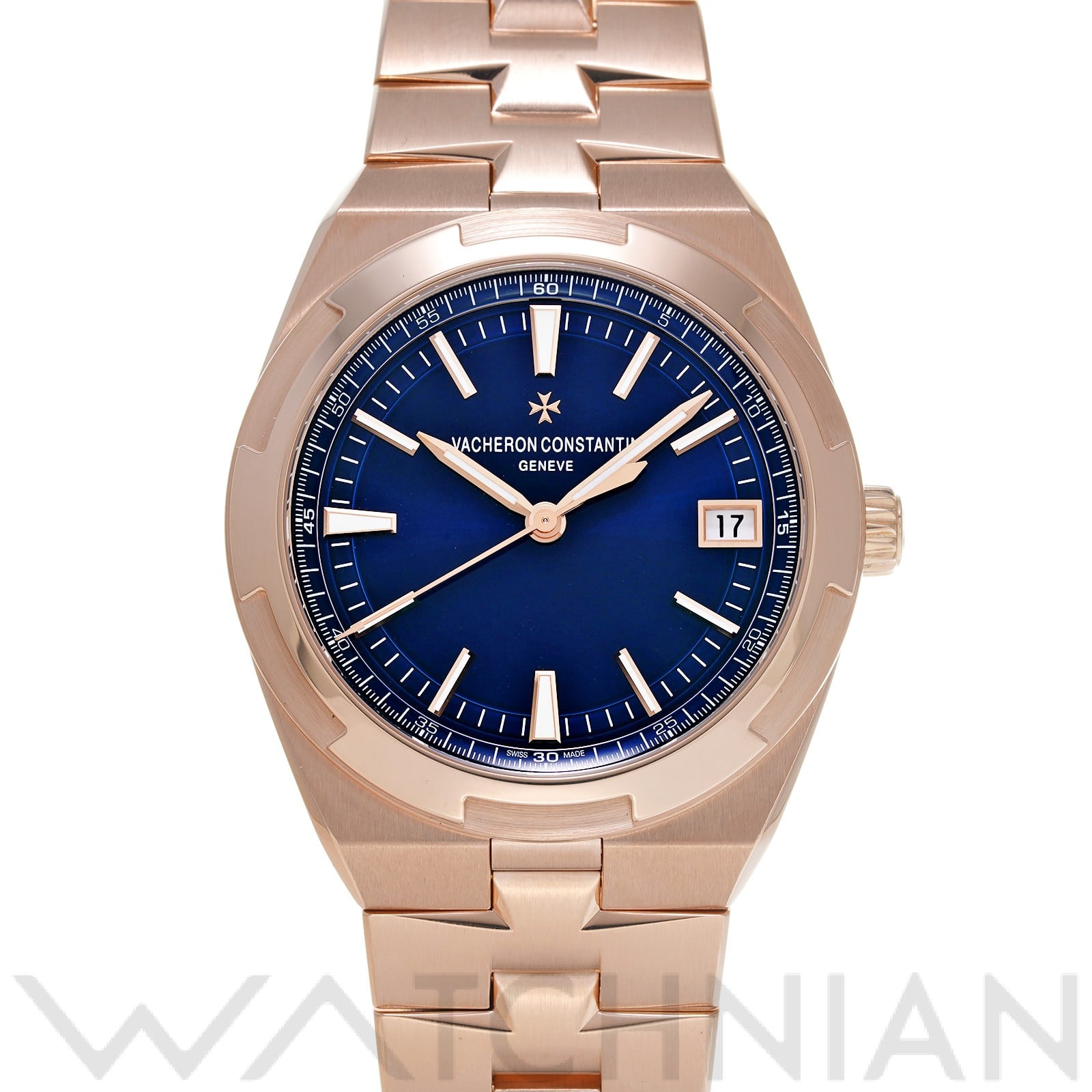 ヴァシュロン コンスタンタン / VACHERON CONSTANTIN オーバーシーズ 4500V/110R-B705 ブルー メンズ 時計 【中古】【wristwatch】