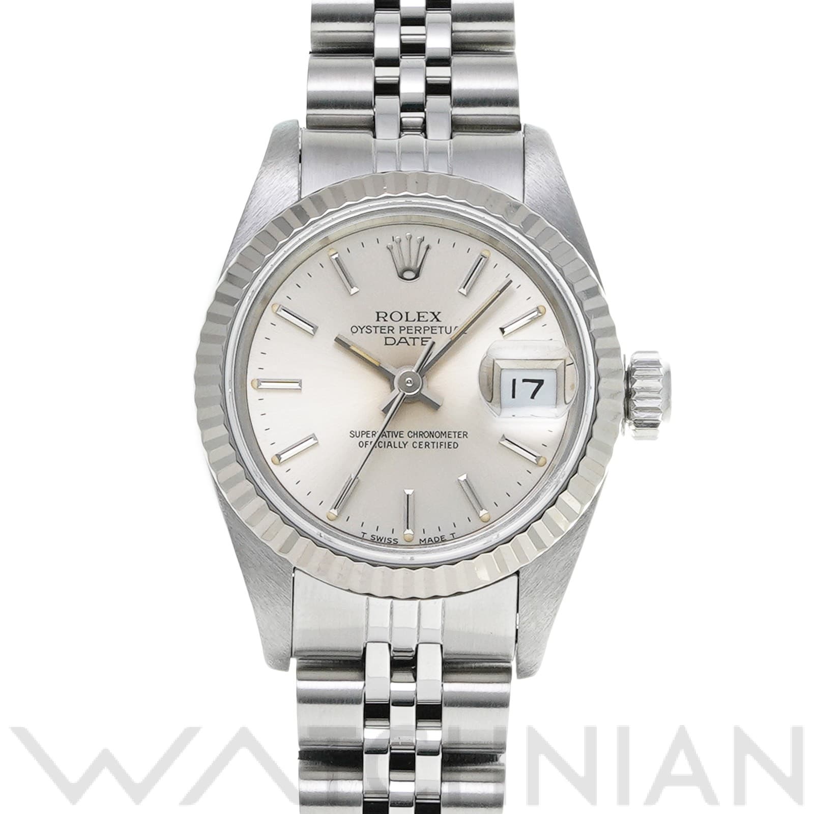 ロレックス デイトジャスト 69174 シルバー レディース 時計 【中古】【wristwatch】