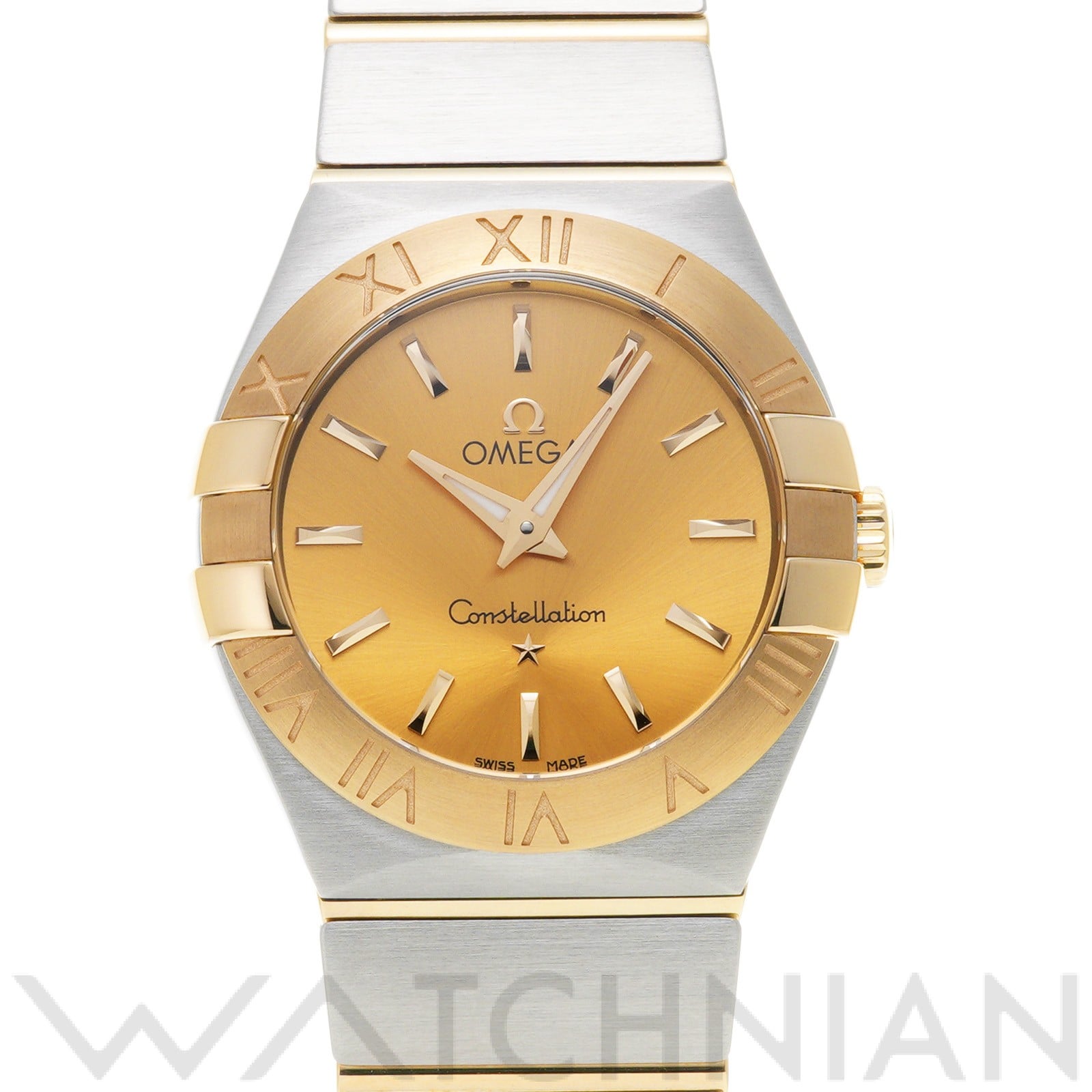 オメガ / OMEGA コンステレーション クォーツ 123.20.27.60.08.001 シャンパン レディース 時計 【中古】【wristwatch】