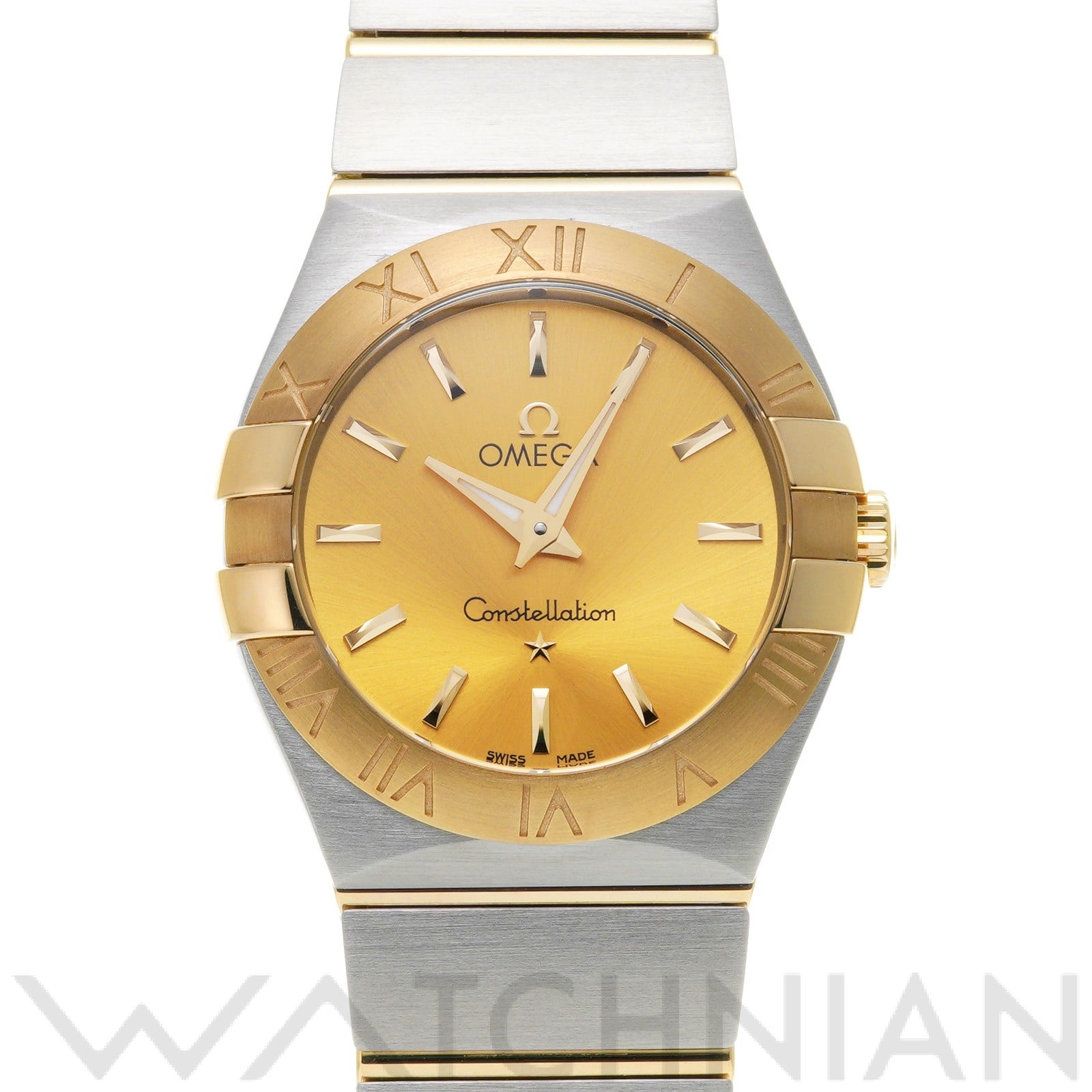 オメガ / OMEGA コンステレーション クォーツ 123.20.27.60.08.001 シャンパン レディース 時計 【中古】【wristwatch】