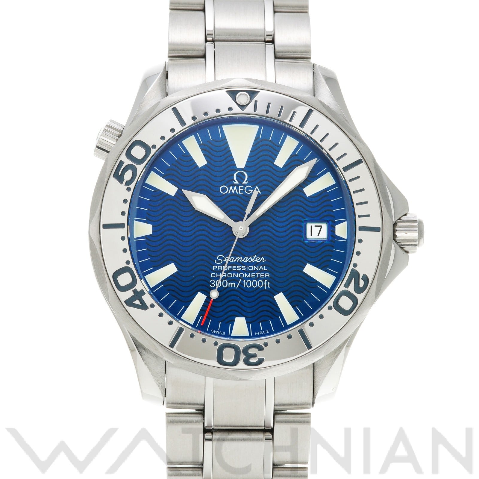 オメガ / OMEGA シーマスター プロフェッショナル 300 2255.80 ブルー メンズ 時計 【中古】【wristwatch】