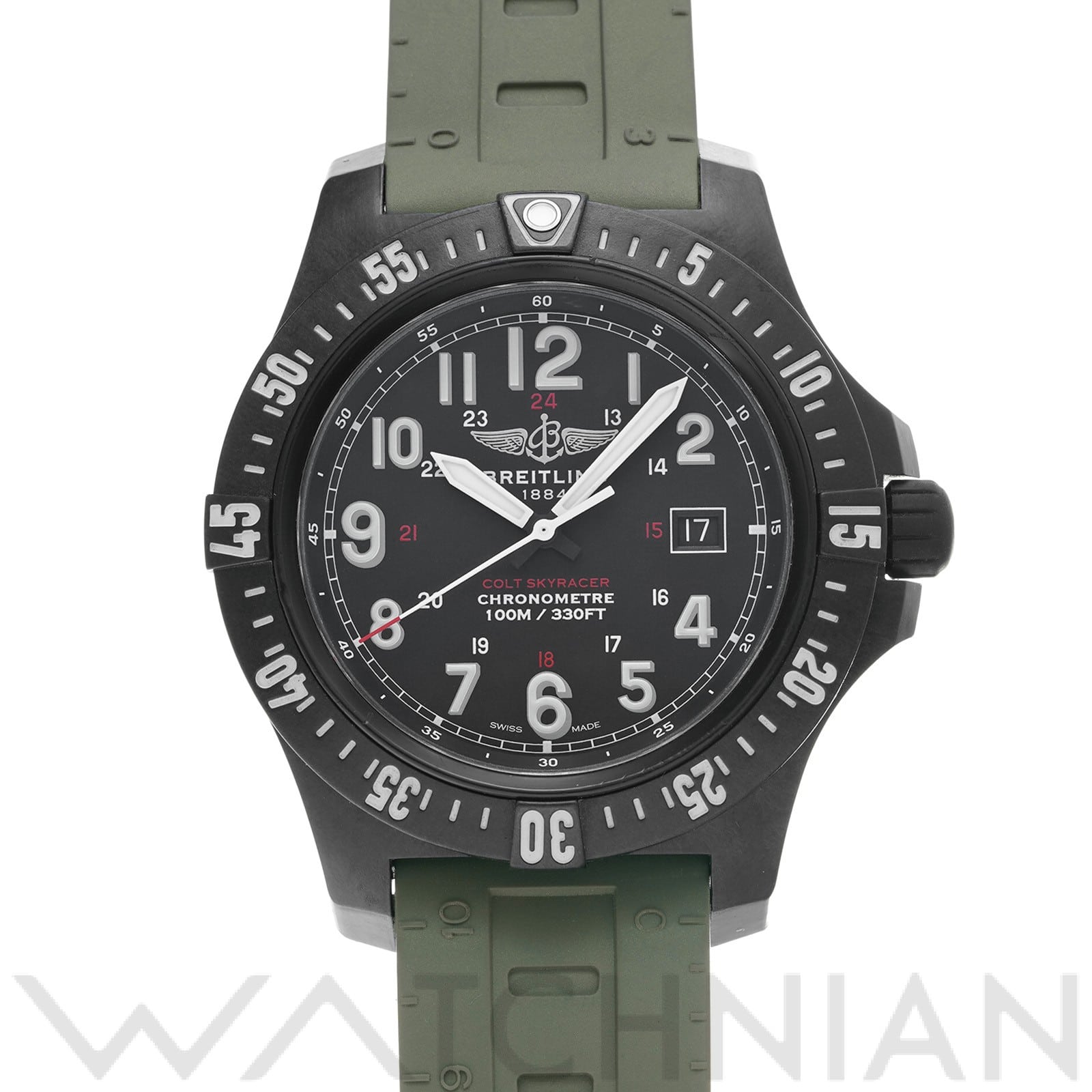 コルト スカイレーサー X74320E4/BF87 ブラック ブライトリング BREITLING メンズ 【中古】