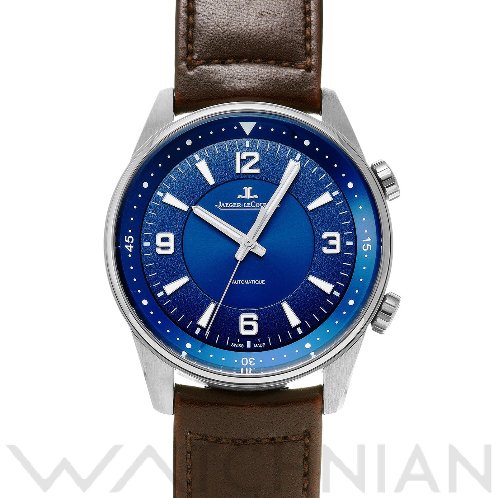 ポラリス オートマティック Q9008480 ブルー ジャガー ルクルト JAEGER-LECOULTRE メンズ 【中古】