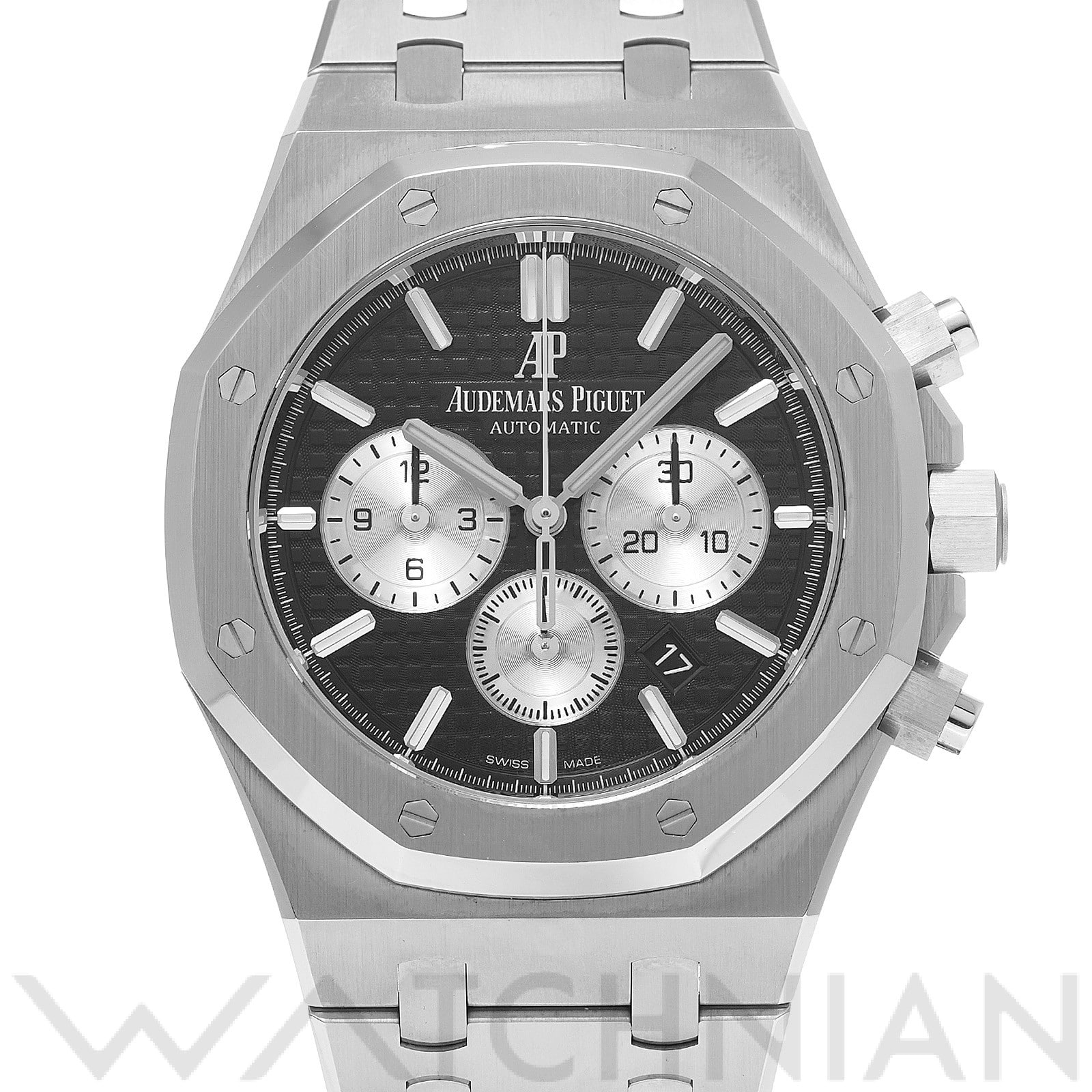 オーデマ ピゲ ロイヤルオーク クロノグラフ 26331ST.OO.1220ST.02 ブラック/シルバー メンズ 時計 【中古】【wristwatch】