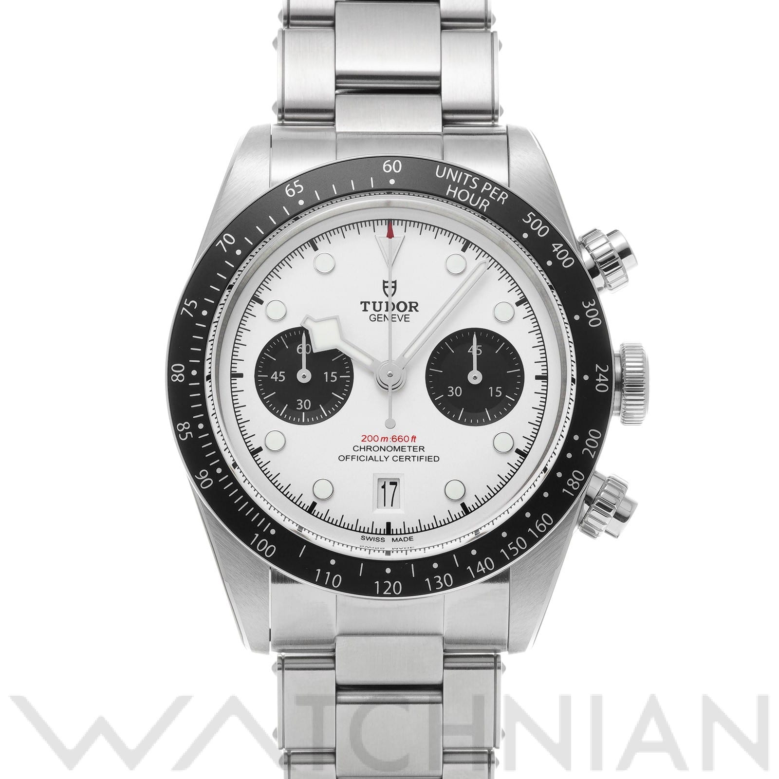 チューダー / チュードル / TUDOR ブラックベイ クロノ 79360N シルバー/ブラック メンズ 時計 【中古】【wristwatch】