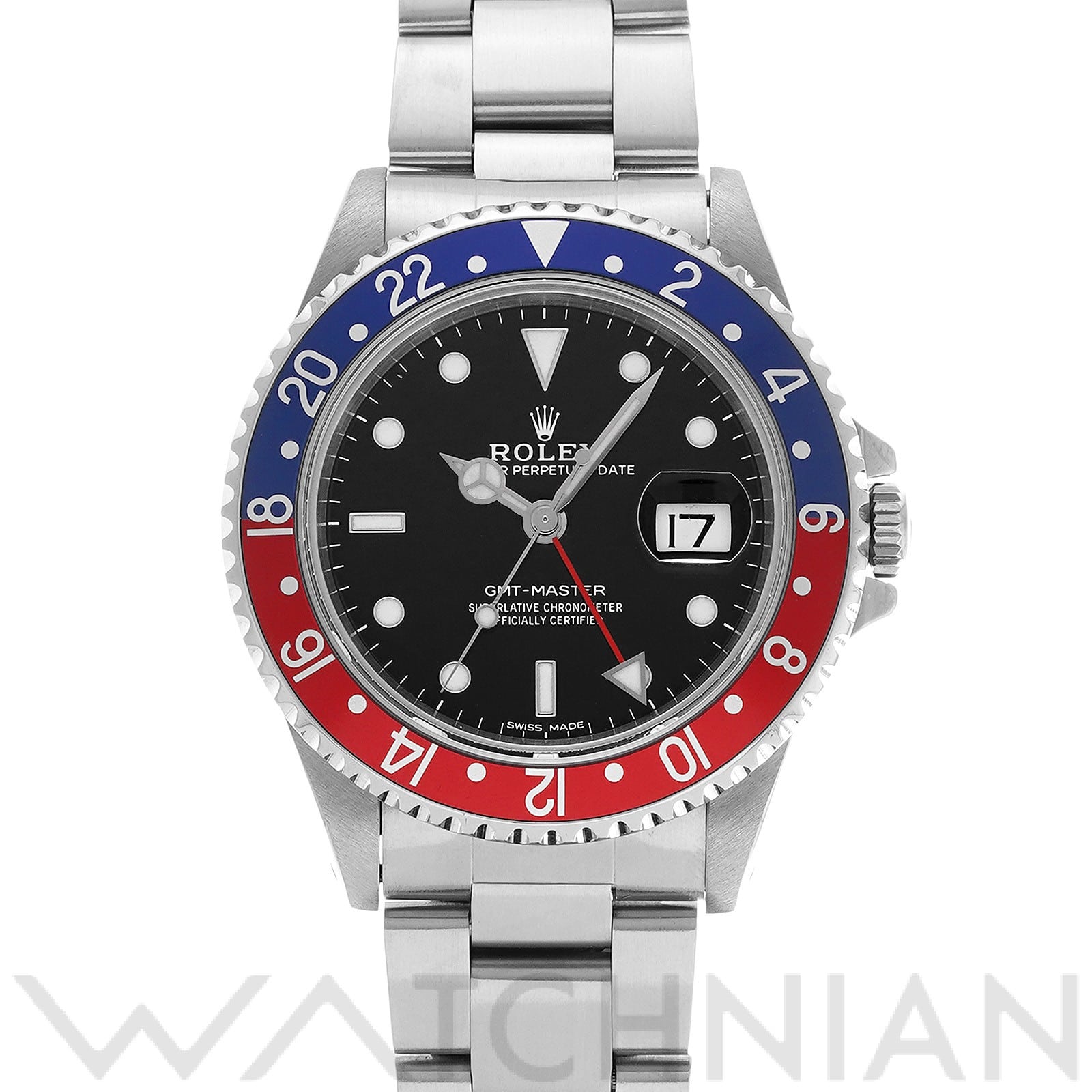 ロレックス GMTマスター 16700 ブラック メンズ 時計 【中古】【wristwatch】