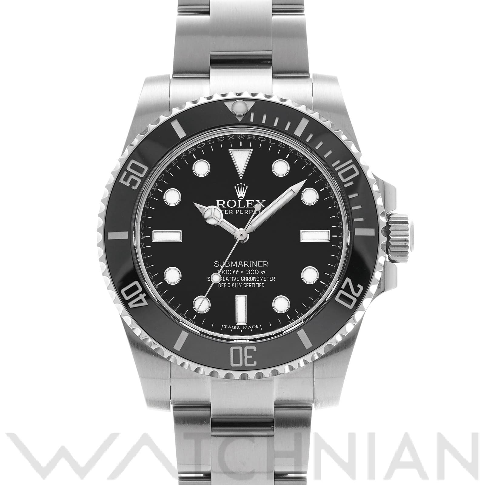 ロレックス サブマリーナ 114060 ブラック メンズ 時計 【中古】【wristwatch】