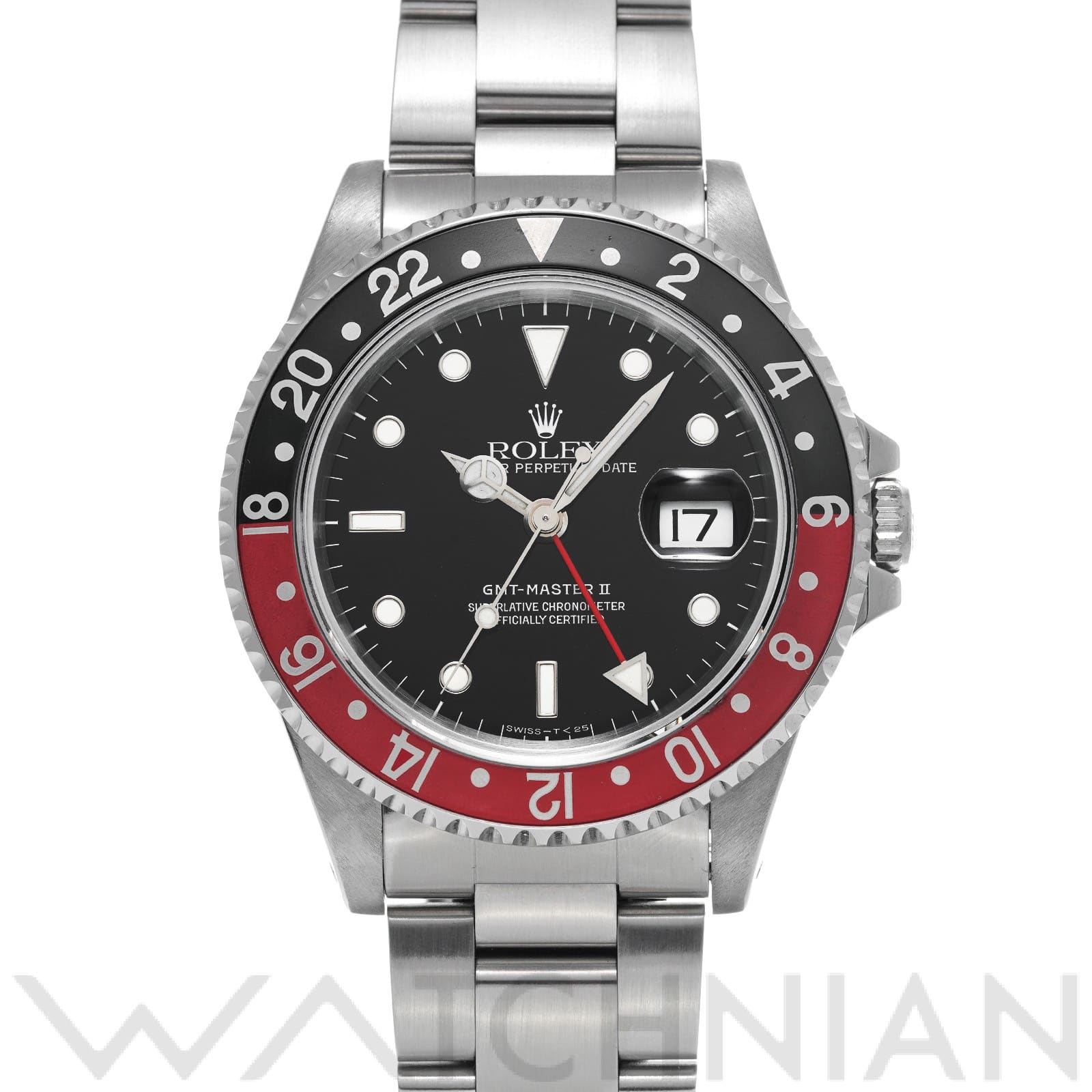 ロレックス GMTマスターII 16710 ブラック メンズ 時計 【中古】【wristwatch】