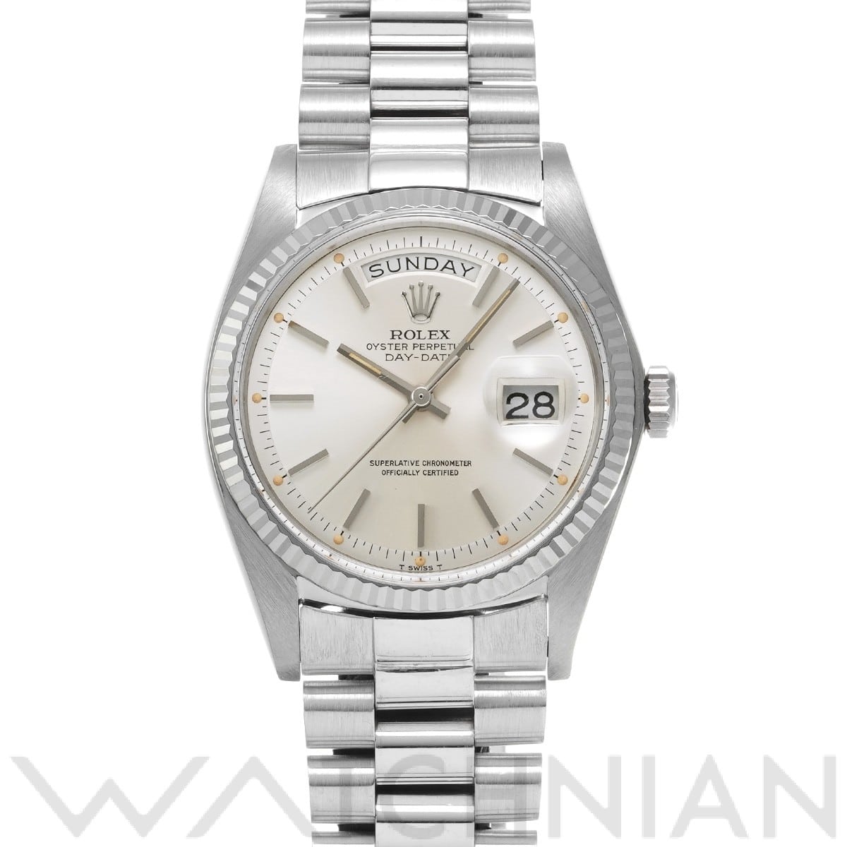 ロレックス デイデイト 1803 シルバー メンズ 時計 【中古】【wristwatch】