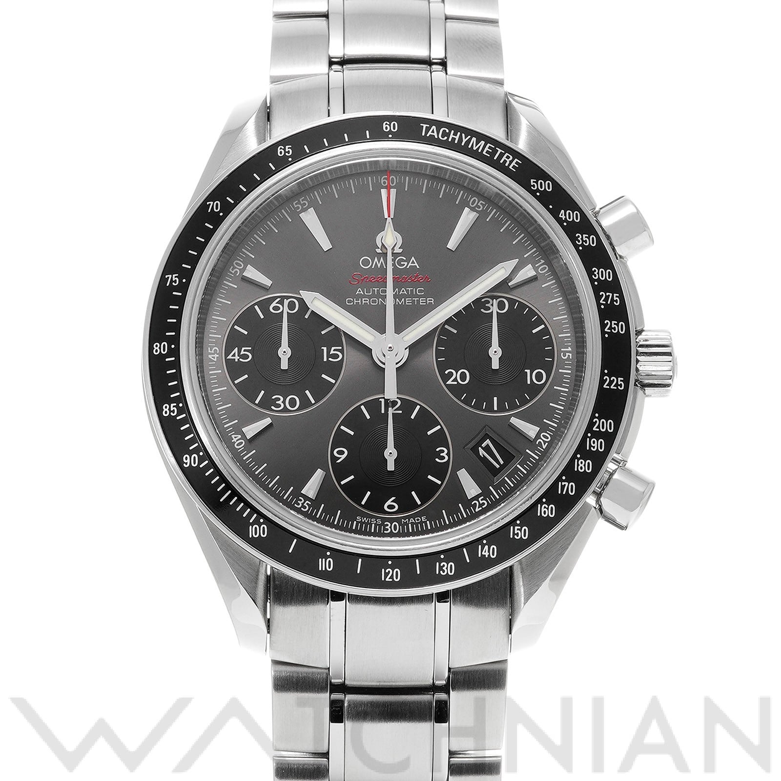 オメガ / OMEGA スピードマスター デイト 323.30.40.40.06.001 グレー/ブラック メンズ 時計 【中古】【wristwatch】