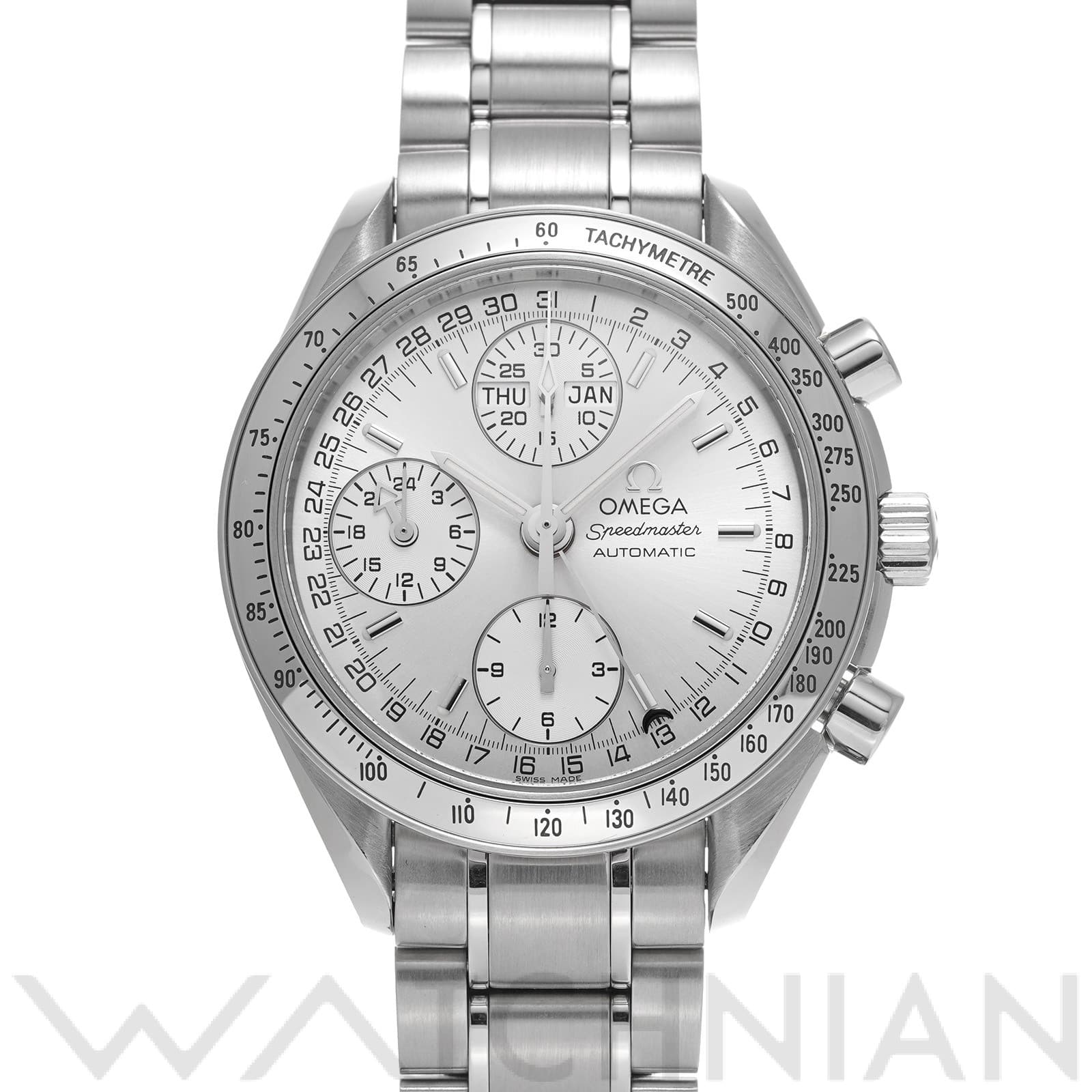 オメガ / OMEGA スピードマスター トリプルカレンダー 3523.30 シルバー メンズ 時計 【中古】【wristwatch】