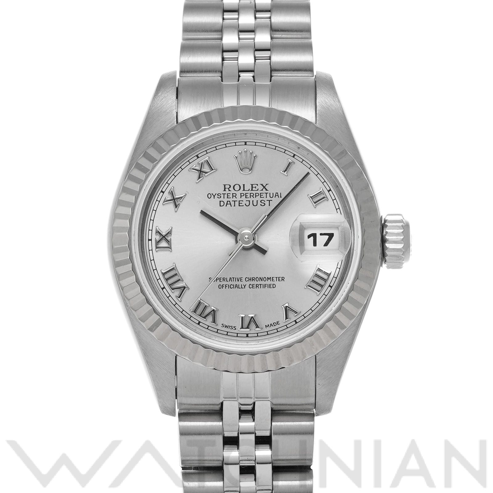 ロレックス デイトジャスト 69174 シルバー レディース 時計 【中古】【wristwatch】