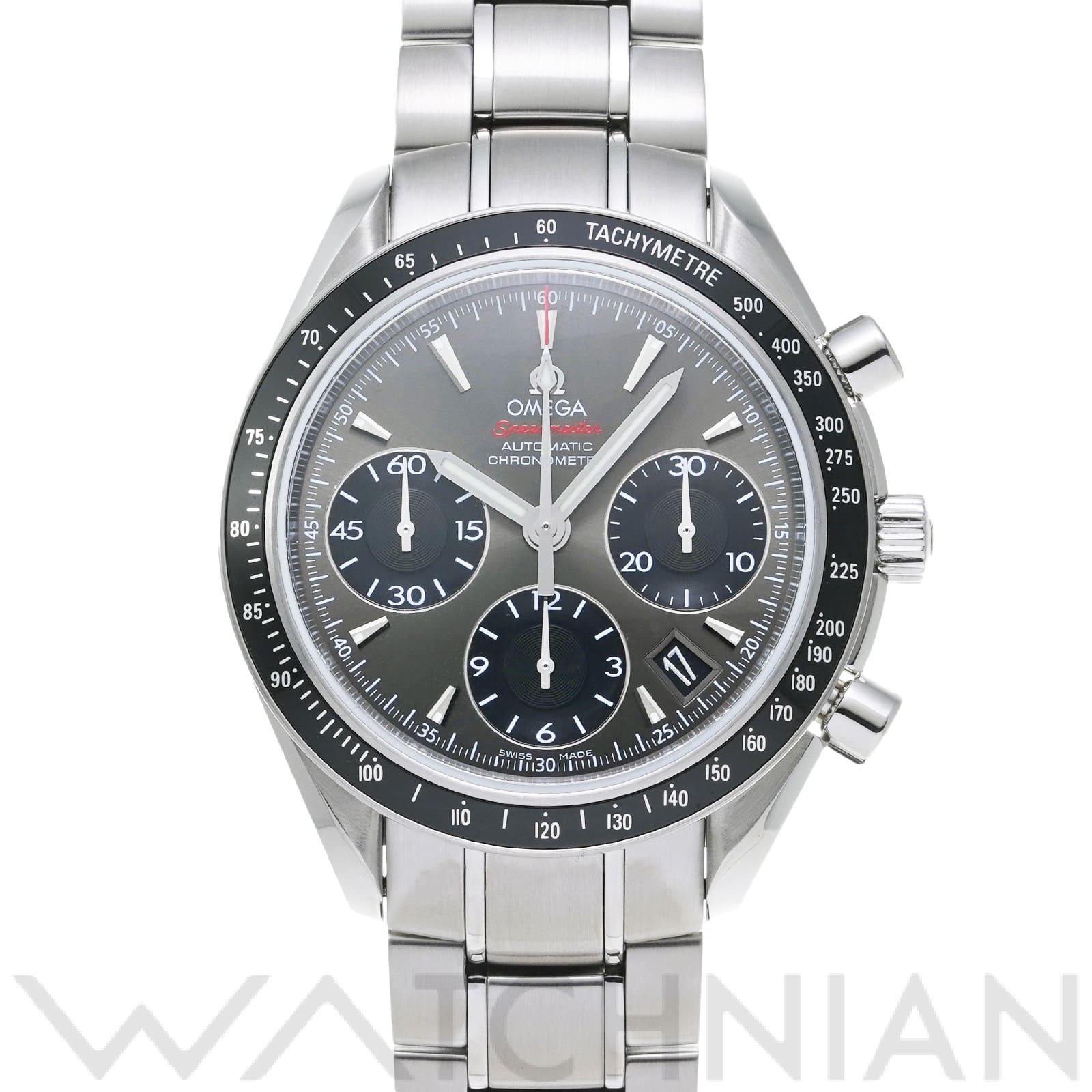 オメガ / OMEGA スピードマスター デイト 323.30.40.40.06.001 グレー/ブラック メンズ 時計 【中古】【wristwatch】