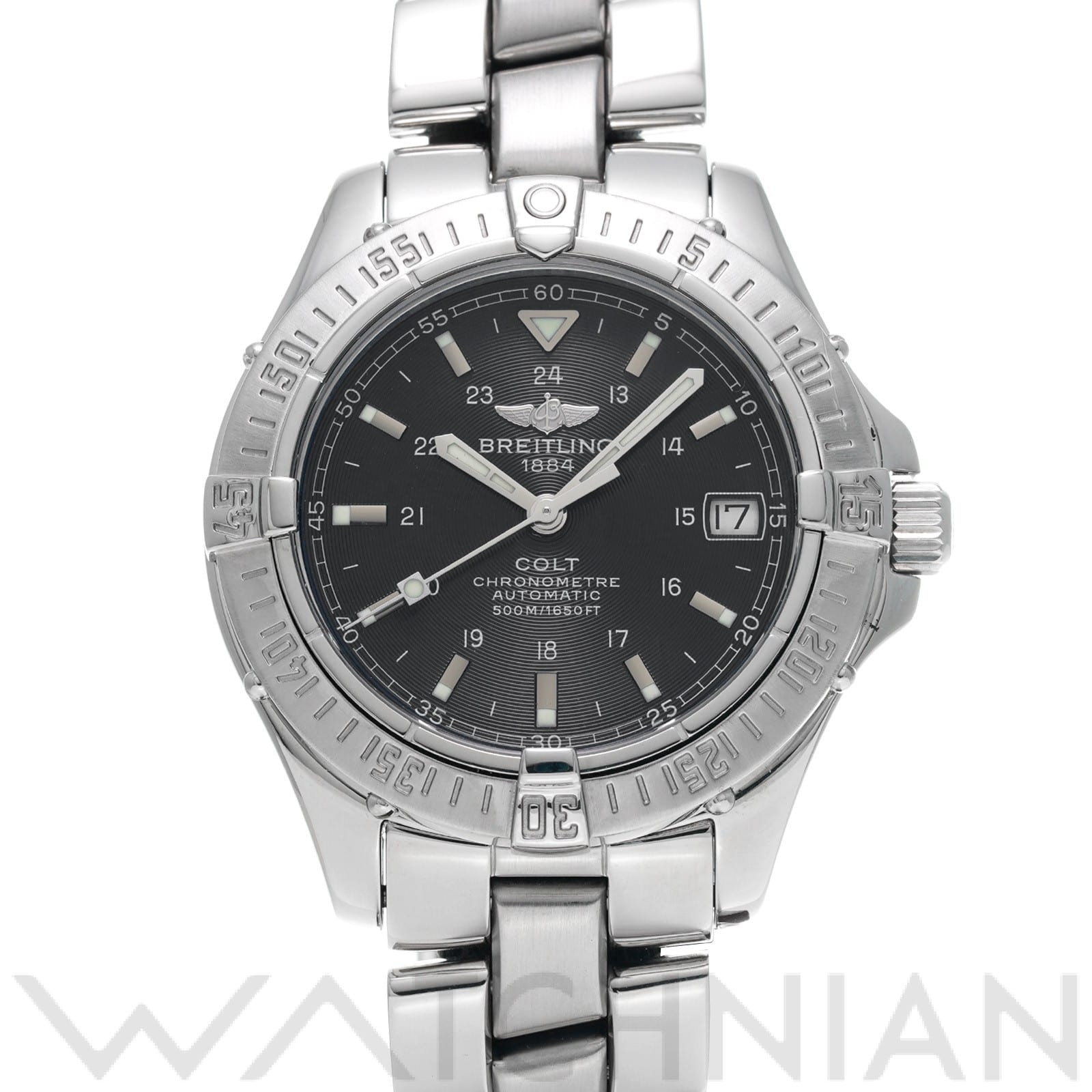ブライトリング / BREITLING コルト オートマティック A171B80FA ブラック メンズ 時計 【中古】【wristwatch】