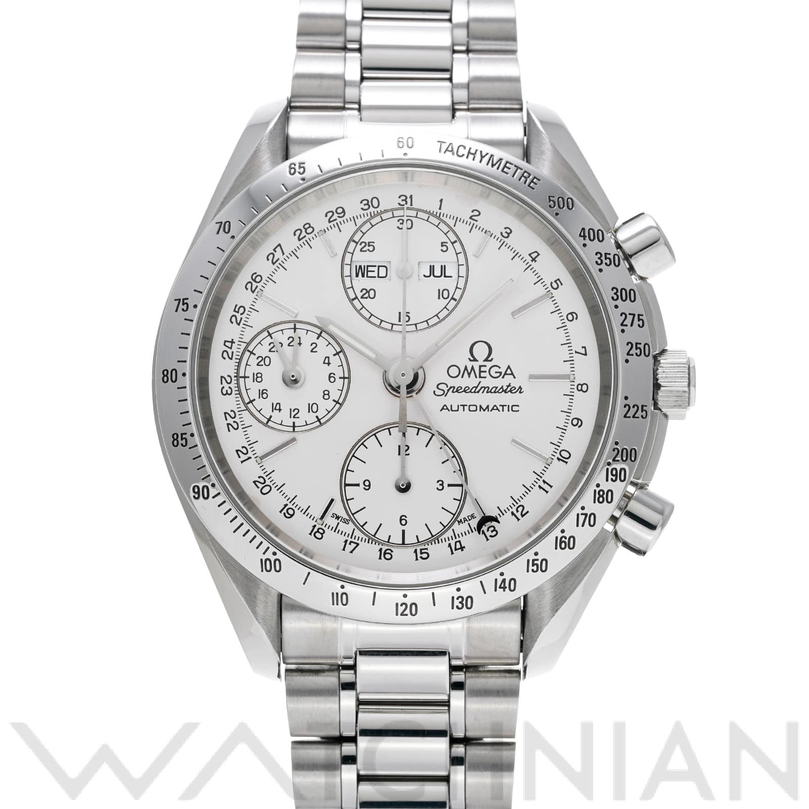 オメガ / OMEGA スピードマスター トリプルカレンダー 3521.30 シルバー メンズ 時計 【中古】【wristwatch】