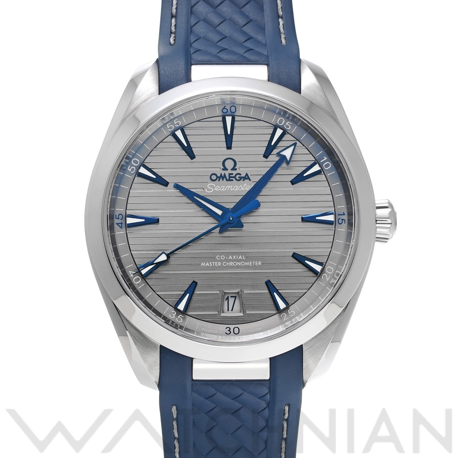 シーマスター アクアテラ コーアクシャル マスタークロノメーター 220.12.41.21.06.001 グレー オメガ OMEGA メンズ 【中古】