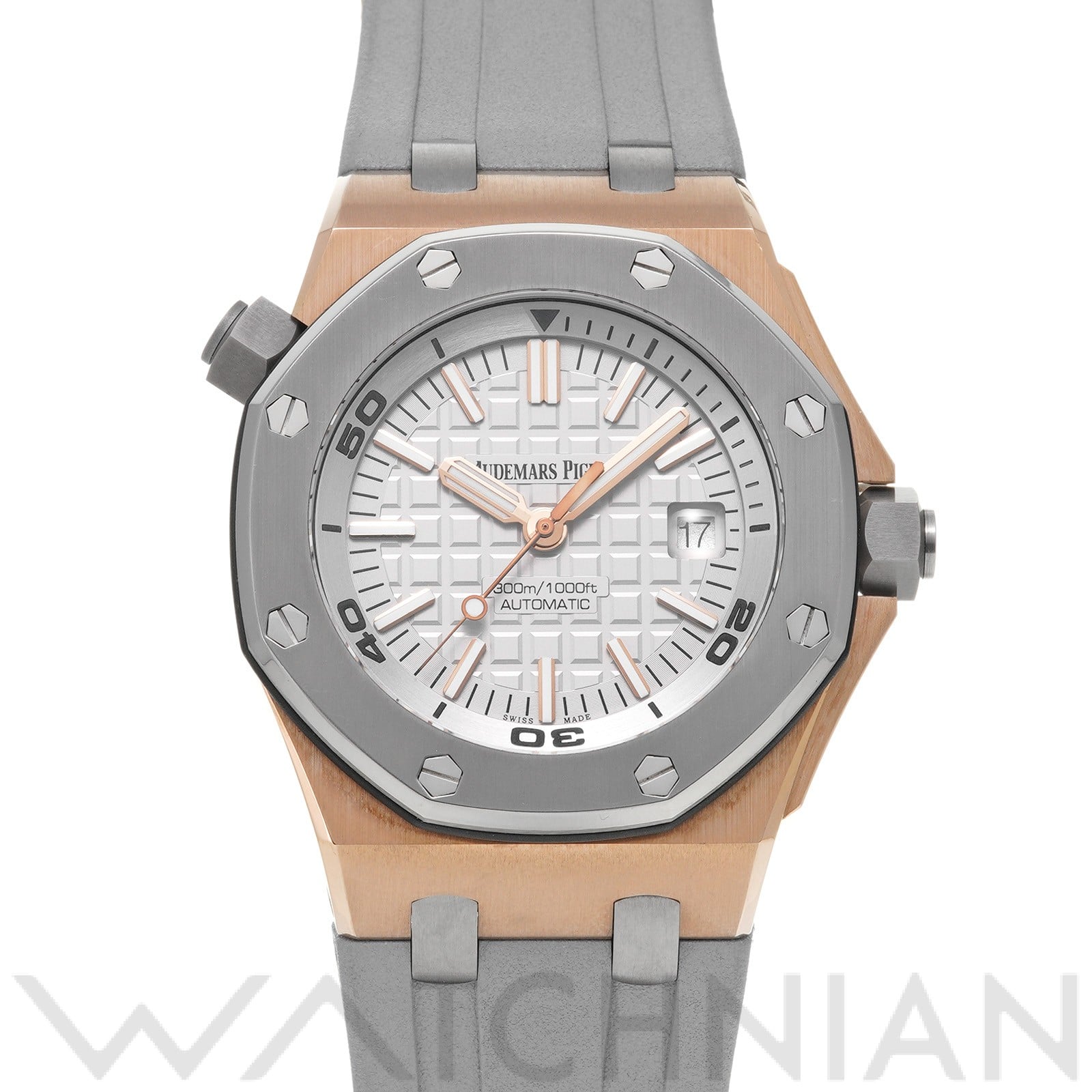 オーデマ ピゲ ロイヤルオーク オフショア ダイバー 15711OI.OO.A006CA.01 グレー メンズ 時計 【中古】【wristwatch】