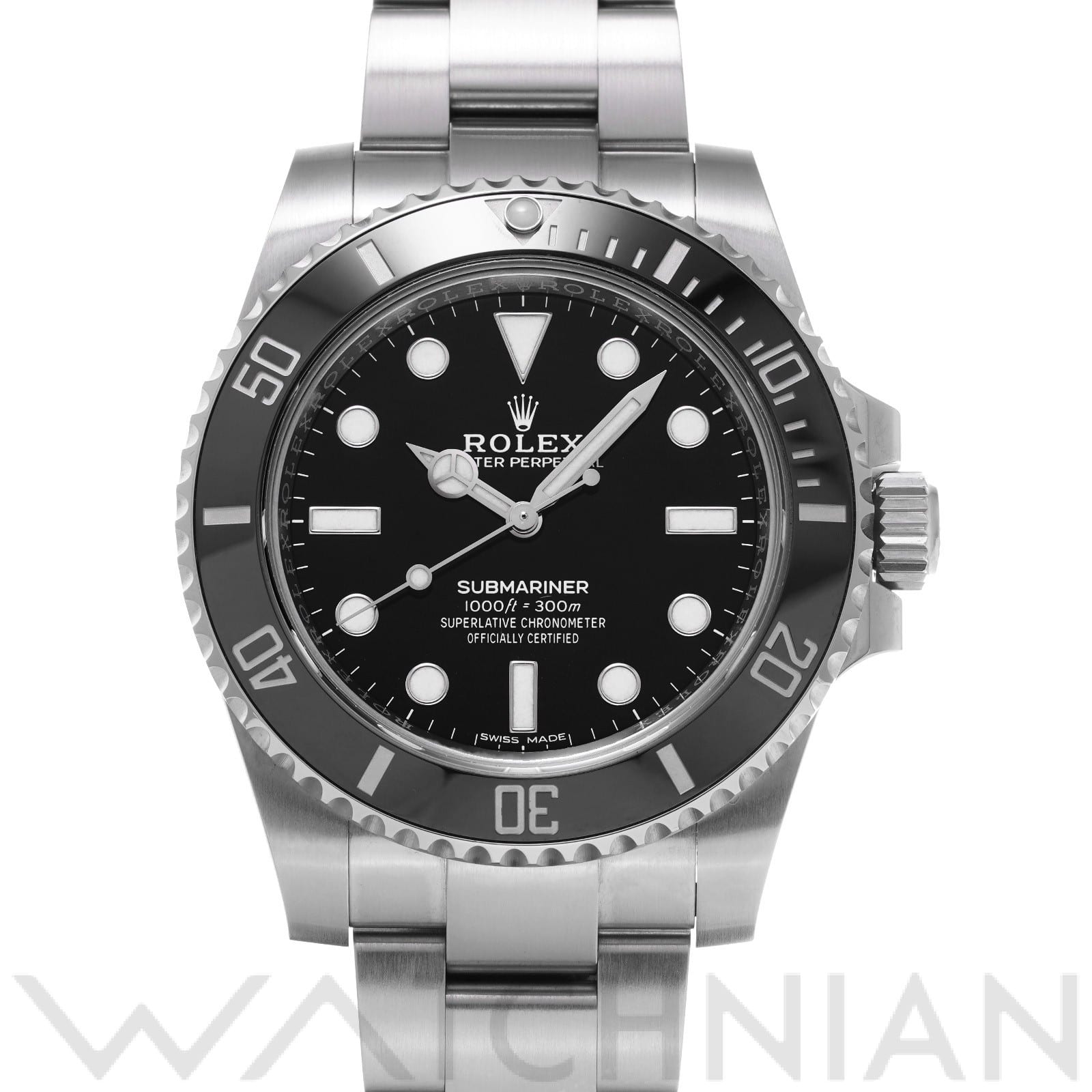 ロレックス サブマリーナ 114060 ブラック メンズ 時計 【中古】【wristwatch】