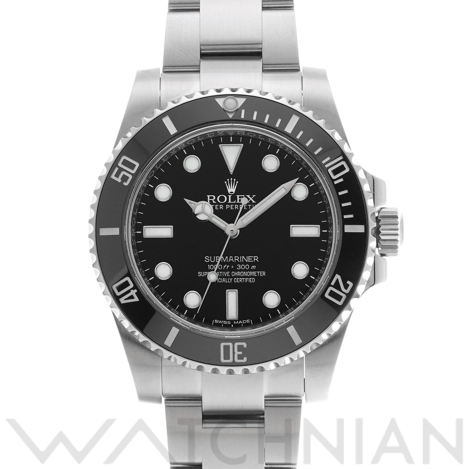 ロレックス サブマリーナ 114060 ブラック メンズ 時計 【中古】【wristwatch】