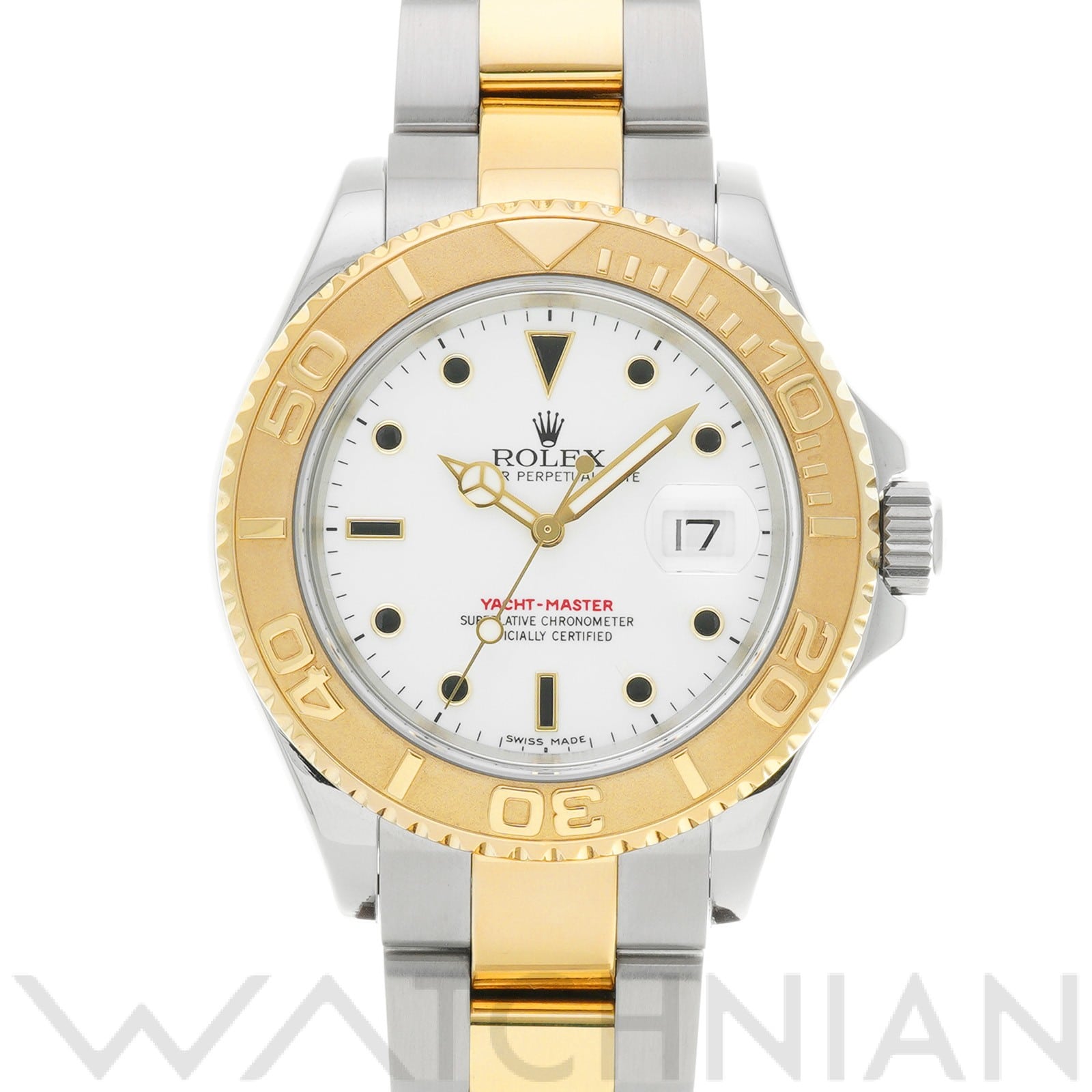 ヨットマスター 16623 D番(2005年頃製造) ホワイト ロレックス ROLEX メンズ 【中古】