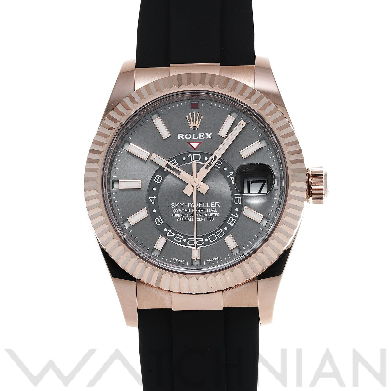 ロレックス / ROLEX スカイドゥエラー 326235 スレート メンズ 時計 【中古】【wristwatch】