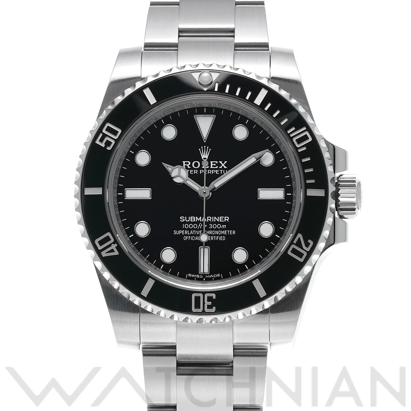 ロレックス サブマリーナ 114060 ブラック メンズ 時計 【中古】【wristwatch】