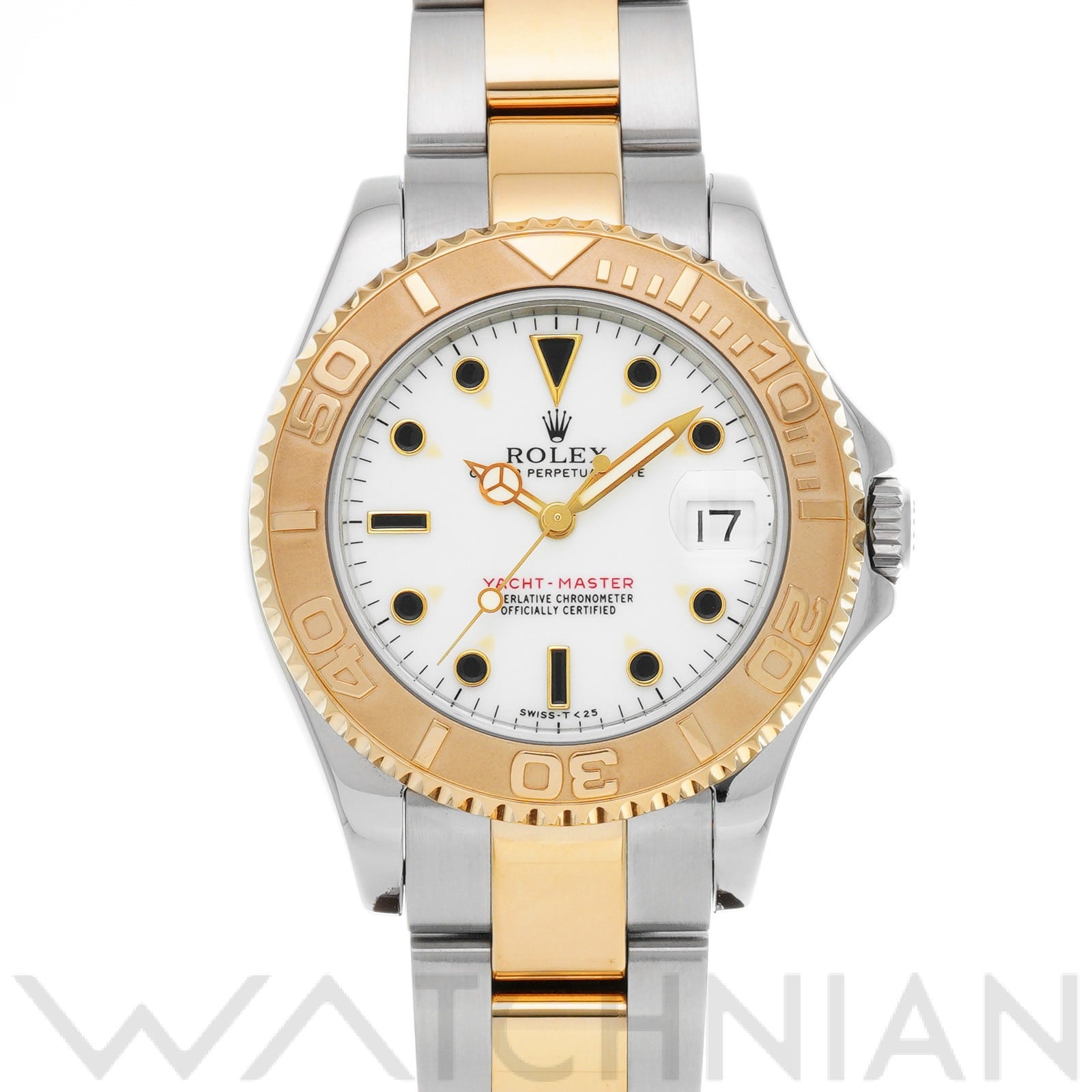 ヨットマスター 34 68623 U番(1997年頃製造) ホワイト ロレックス ROLEX ユニセックス 【中古】