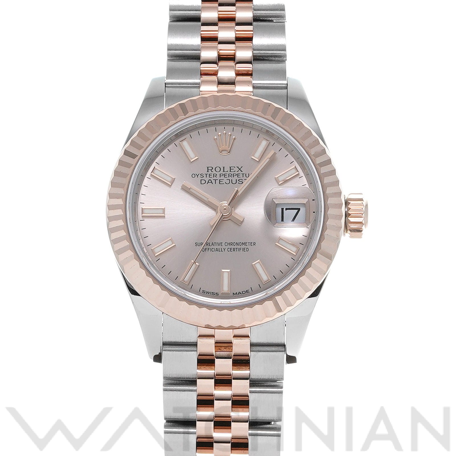 ロレックス レディ デイトジャスト 28 279171 サンダスト レディース 時計 【中古】【wristwatch】