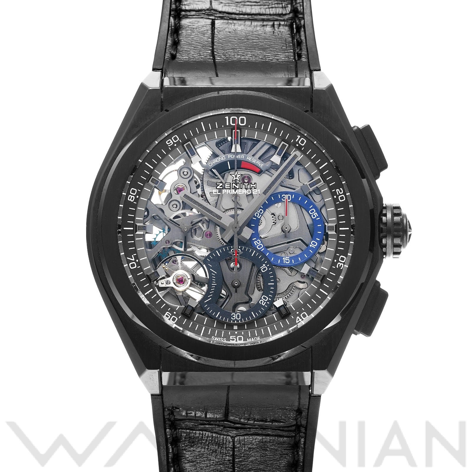 デファイ エル・プリメロ 21 49.9000.9004/78.R582 スケルトン ゼニス ZENITH メンズ 【中古】