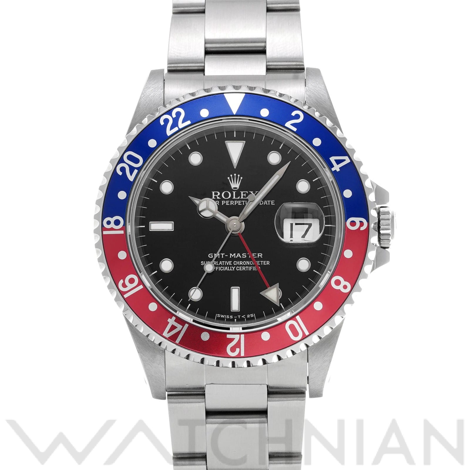 ロレックス GMTマスター 16700 ブラック メンズ 時計 【中古】【wristwatch】