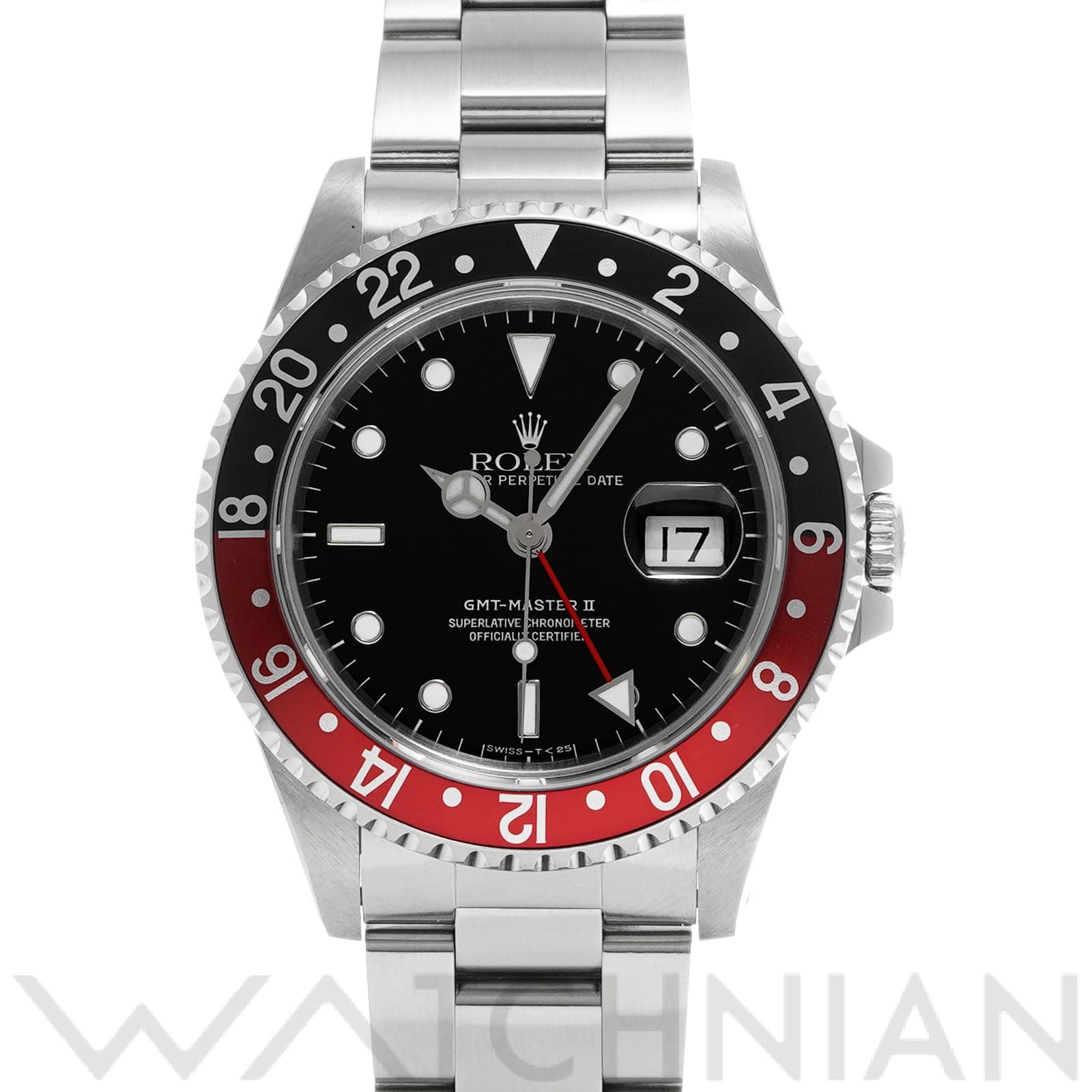 ロレックス GMTマスターII 16710 ブラック メンズ 時計 【中古】【wristwatch】