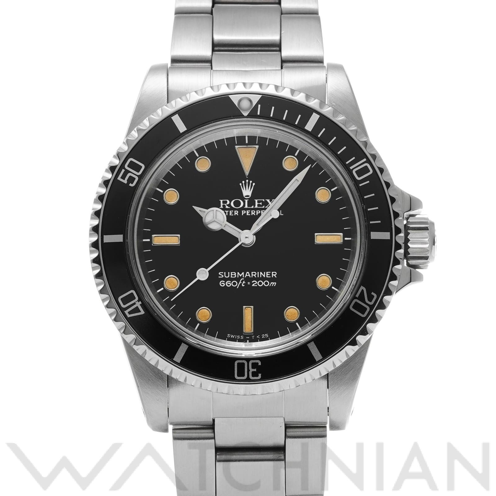 サブマリーナ 5513 89番台(1985年頃製造) ブラック ロレックス ROLEX メンズ 【中古】