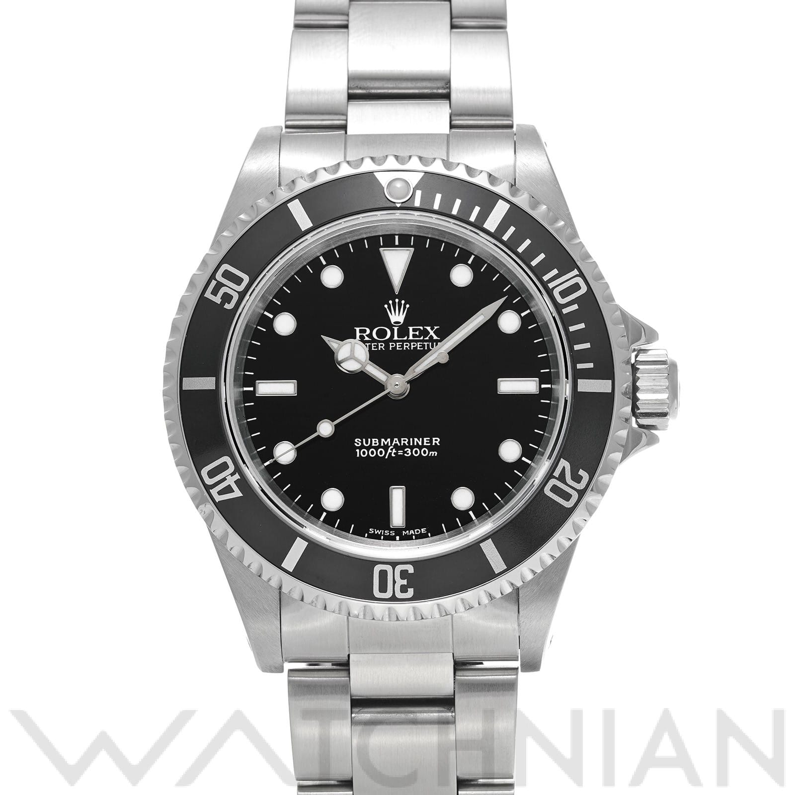 サブマリーナ 14060M Y番(2002年頃製造) ブラック ロレックス ROLEX メンズ 【中古】