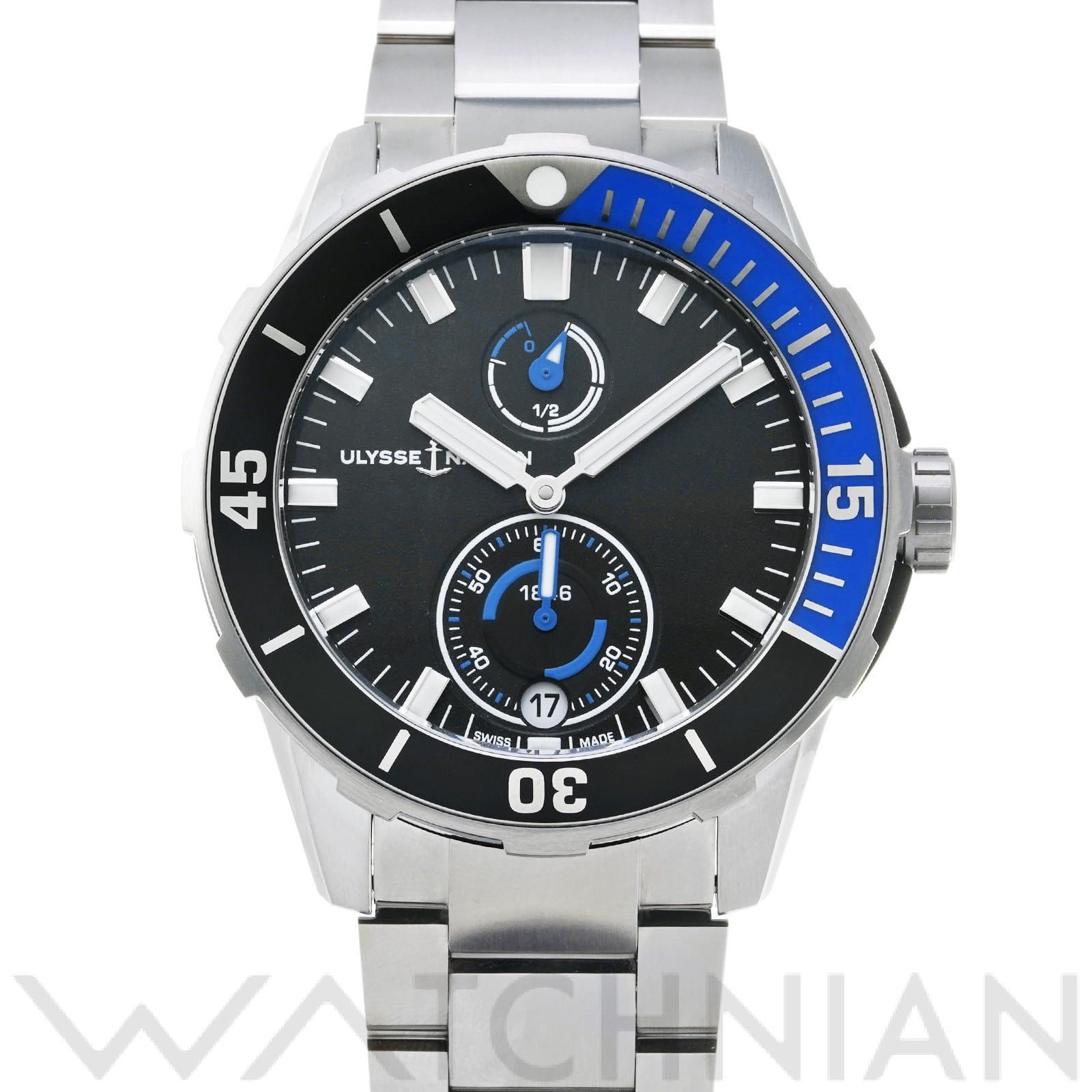 ULYSSE NARDIN ユリスナルダン メンズ オートマ 腕時計 ULYSSE NARDIN ユリスナルダン ミケランジェロ ビッグデイト