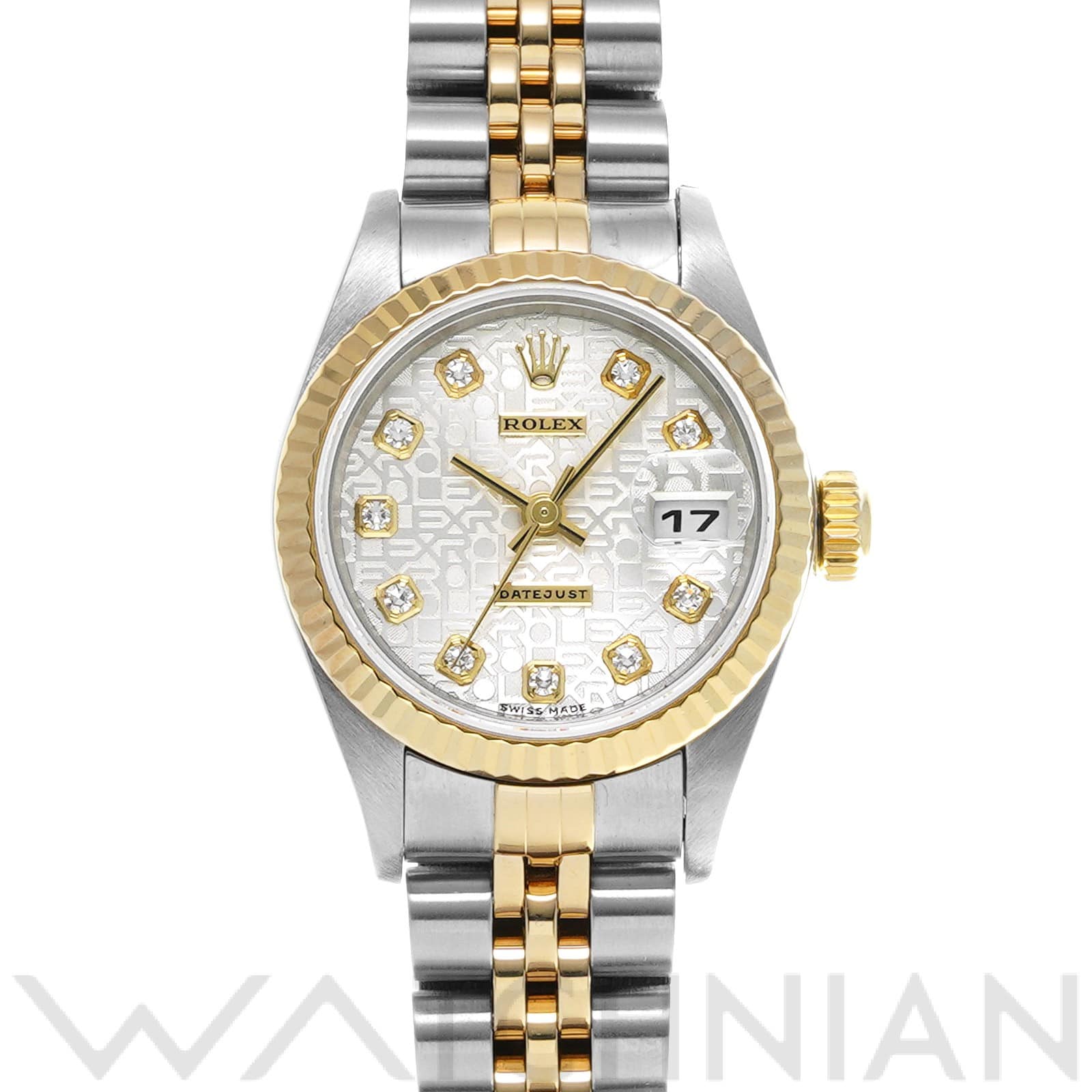 ロレックス デイトジャスト 79173G シルバーコンピュータ/ダイヤモンド レディース 時計 【中古】【wristwatch】