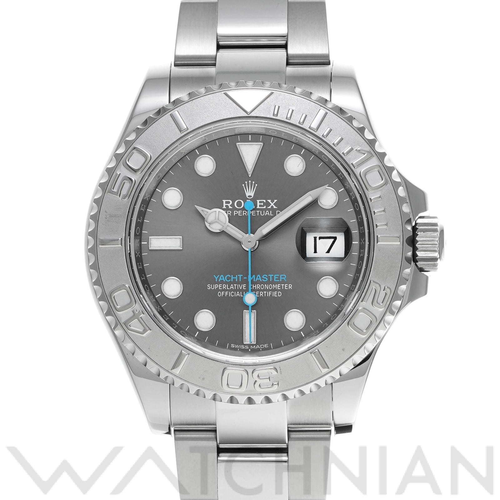 ヨットマスター 40 116622 ランダムシリアル ダークロジウム ロレックス ROLEX メンズ 【中古】